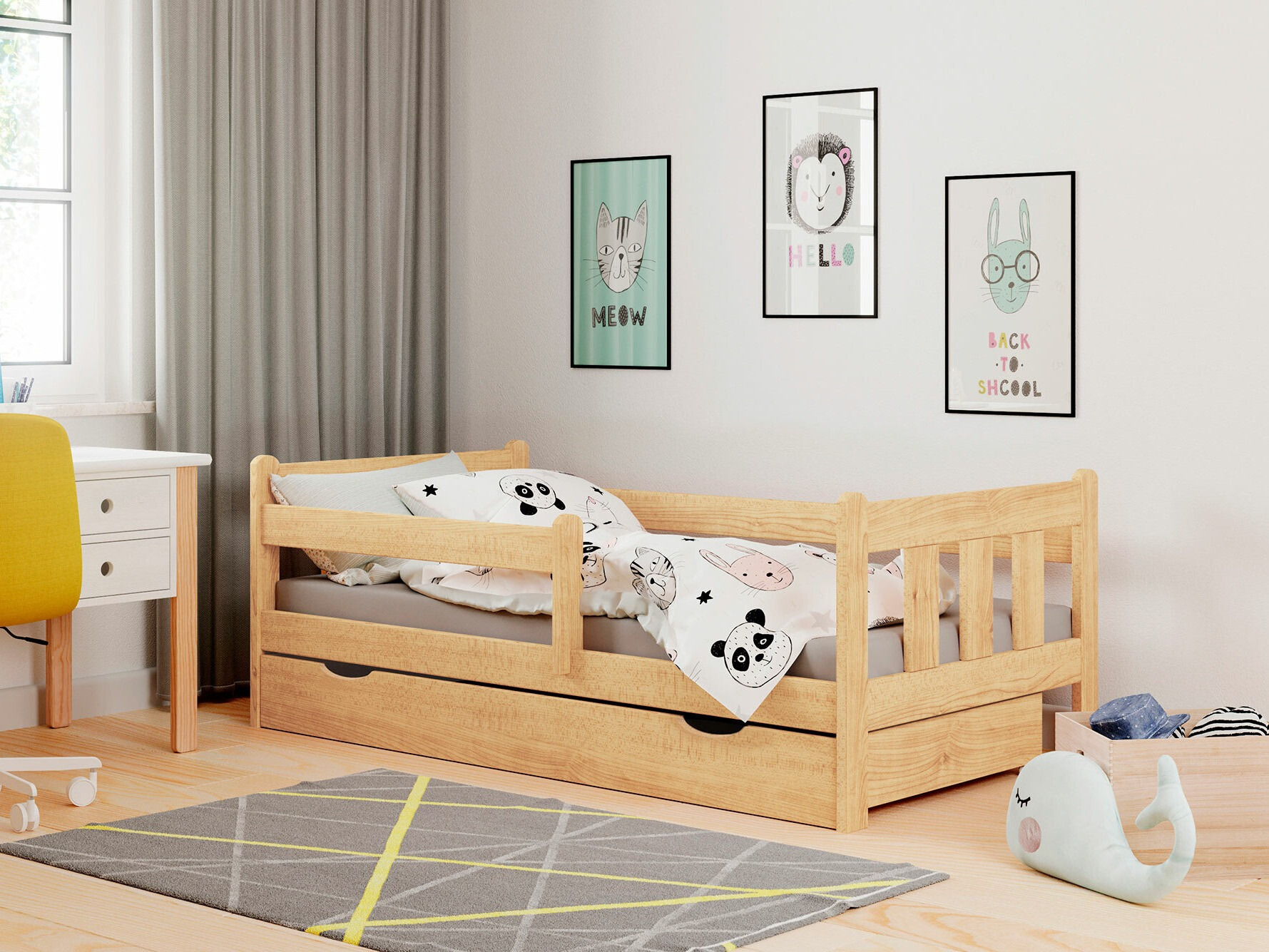 Bed Houston 889 (Pine)