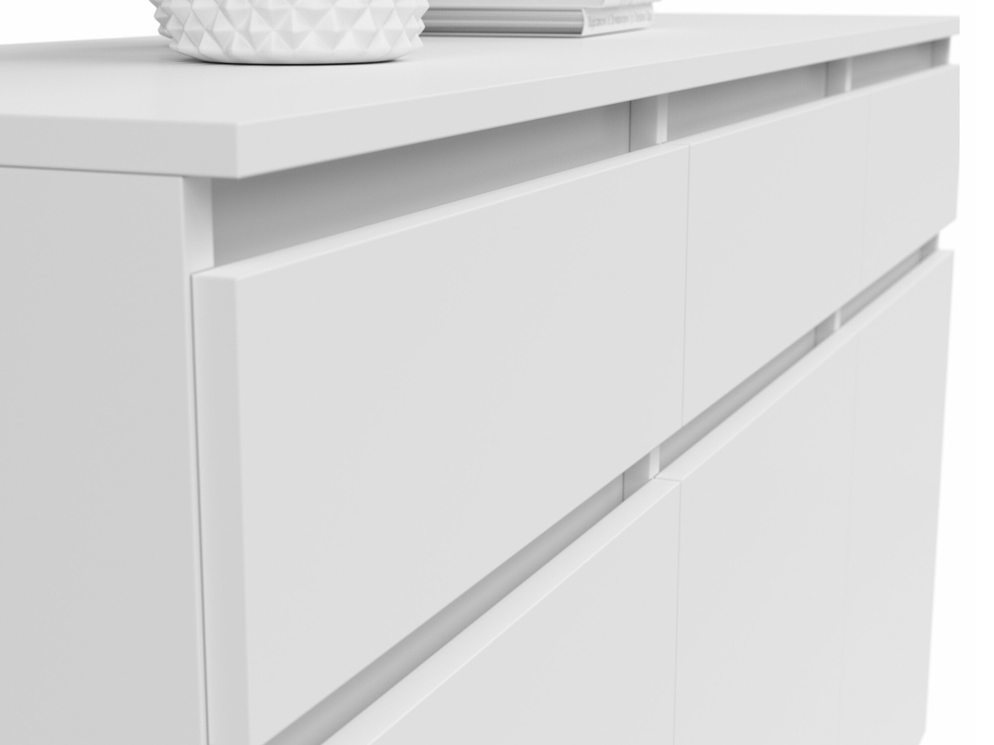 Chest of drawers Nolalo 100 (White)