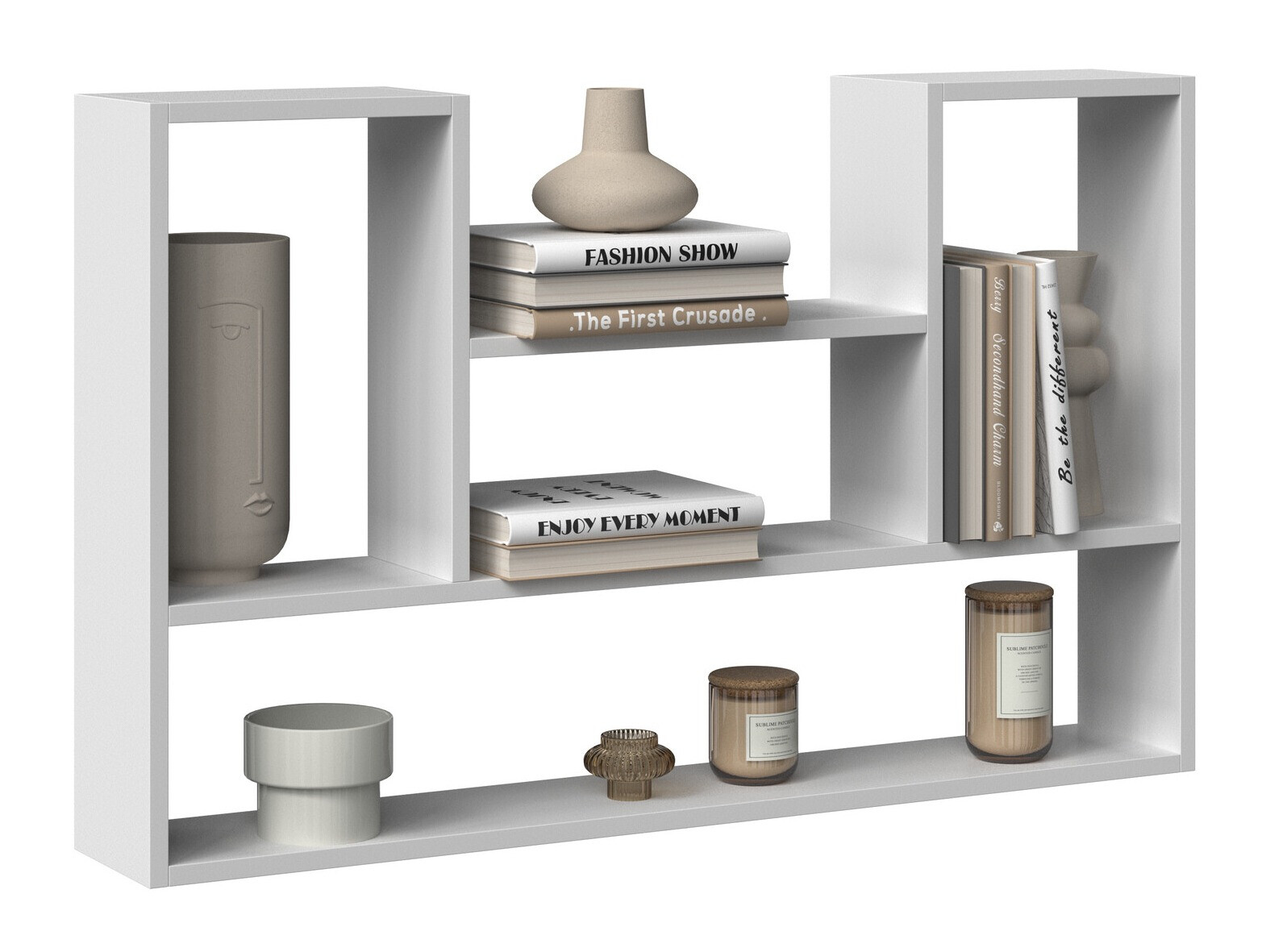 Wall shelf Mandeville 225 (White)