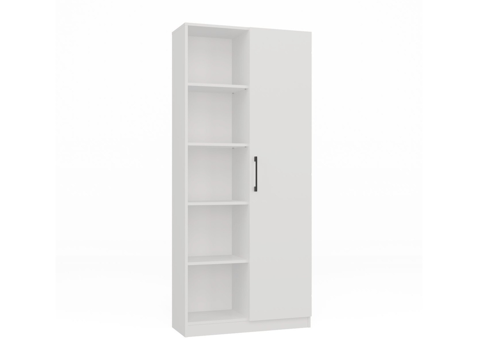 Bookcase Elbvelu 122 (White)