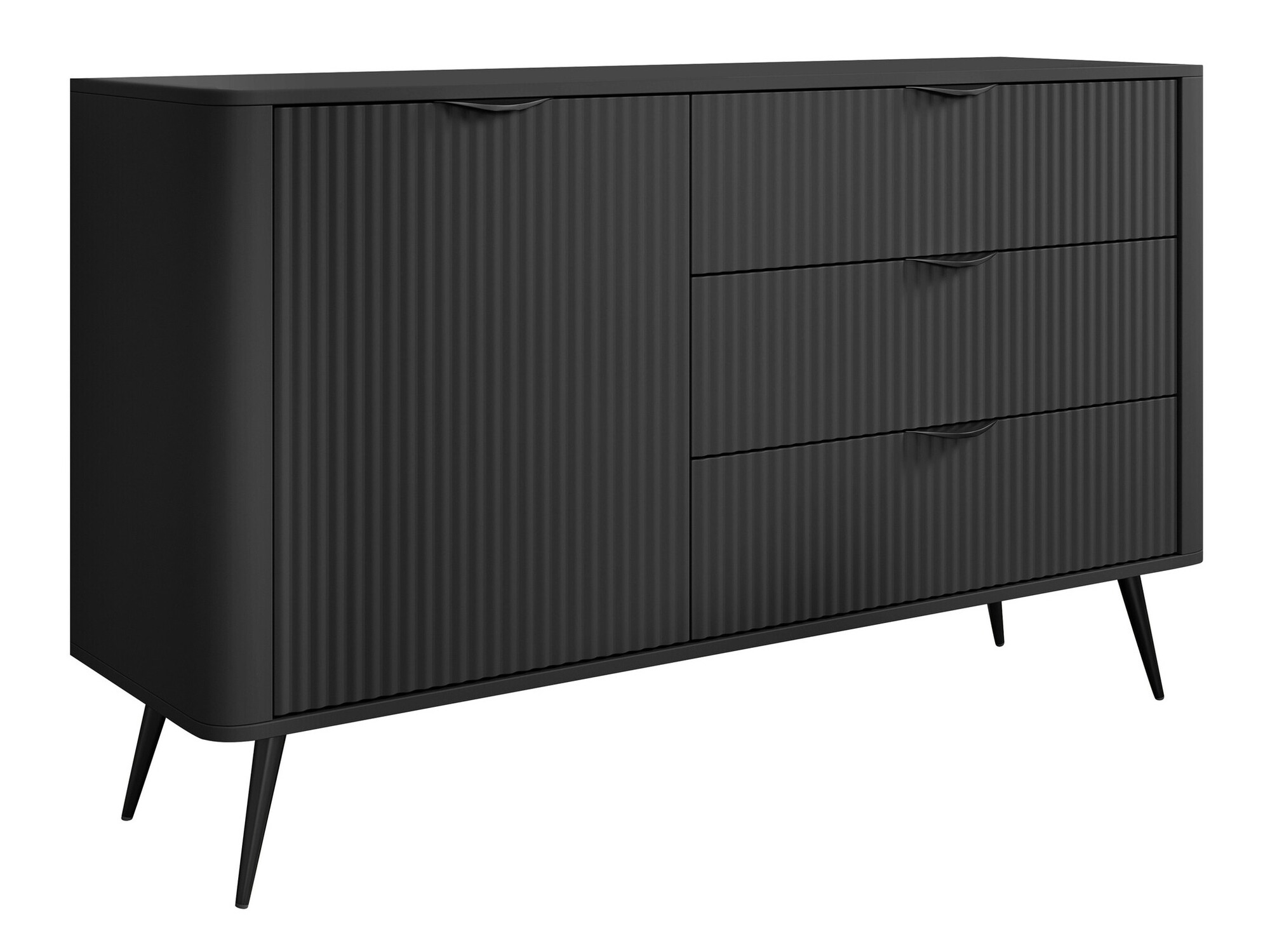 Chest of drawers Lectum (Graphite)