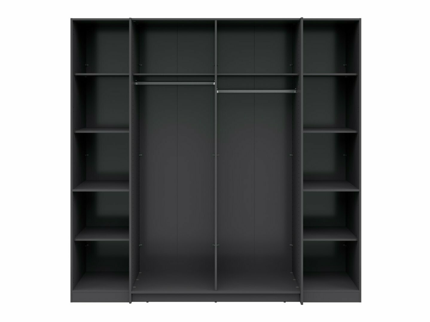 Wardrobe Boston 541 (Artisan oak + Graphite)