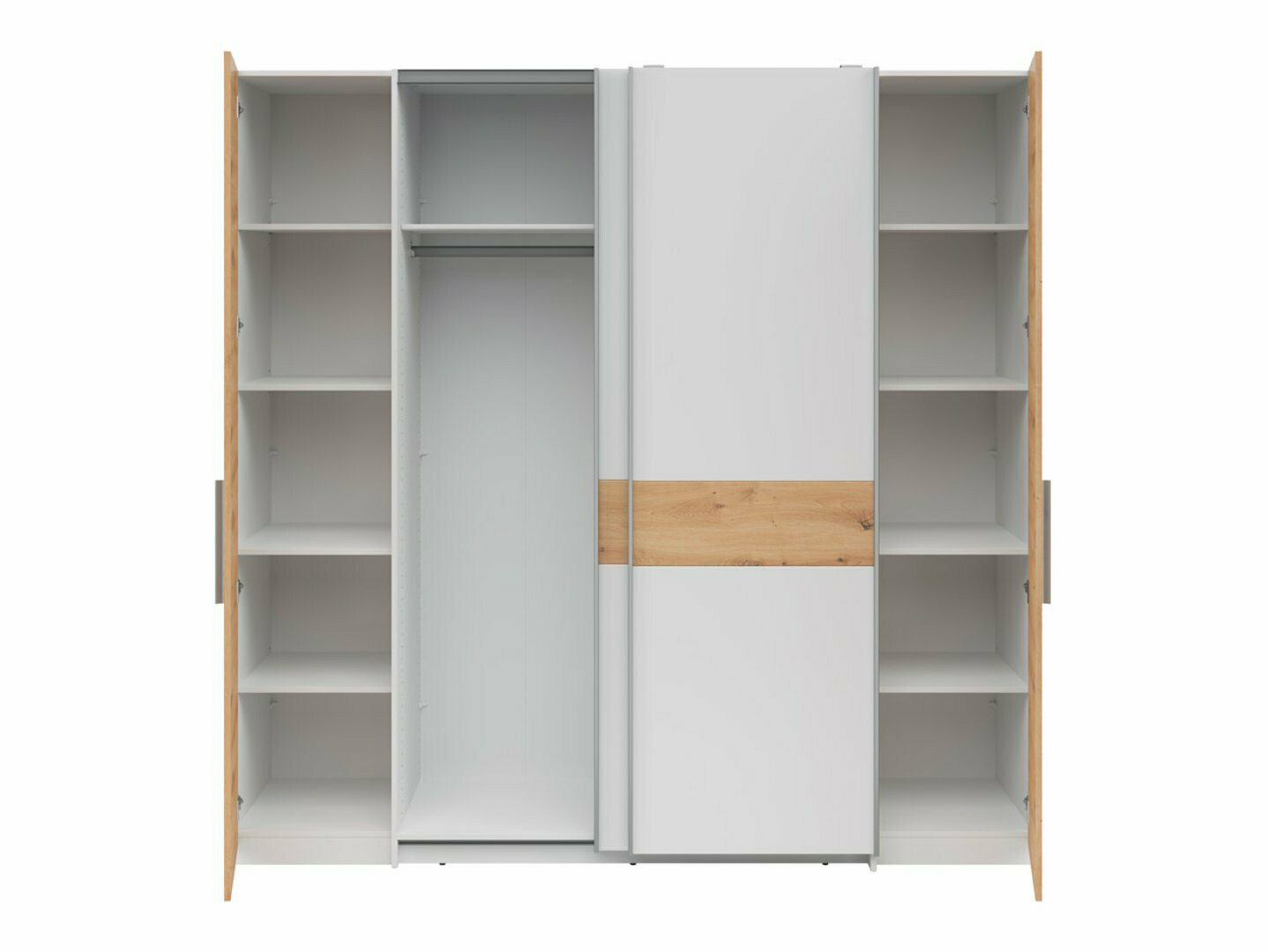 Wardrobe Boston 541 (Artisan oak + White)