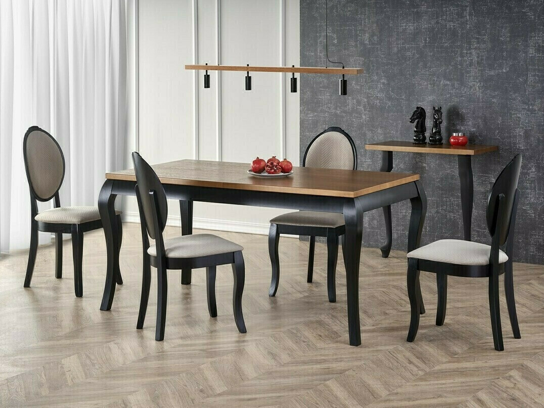 Chair Houston 986 (Black + Beige)
