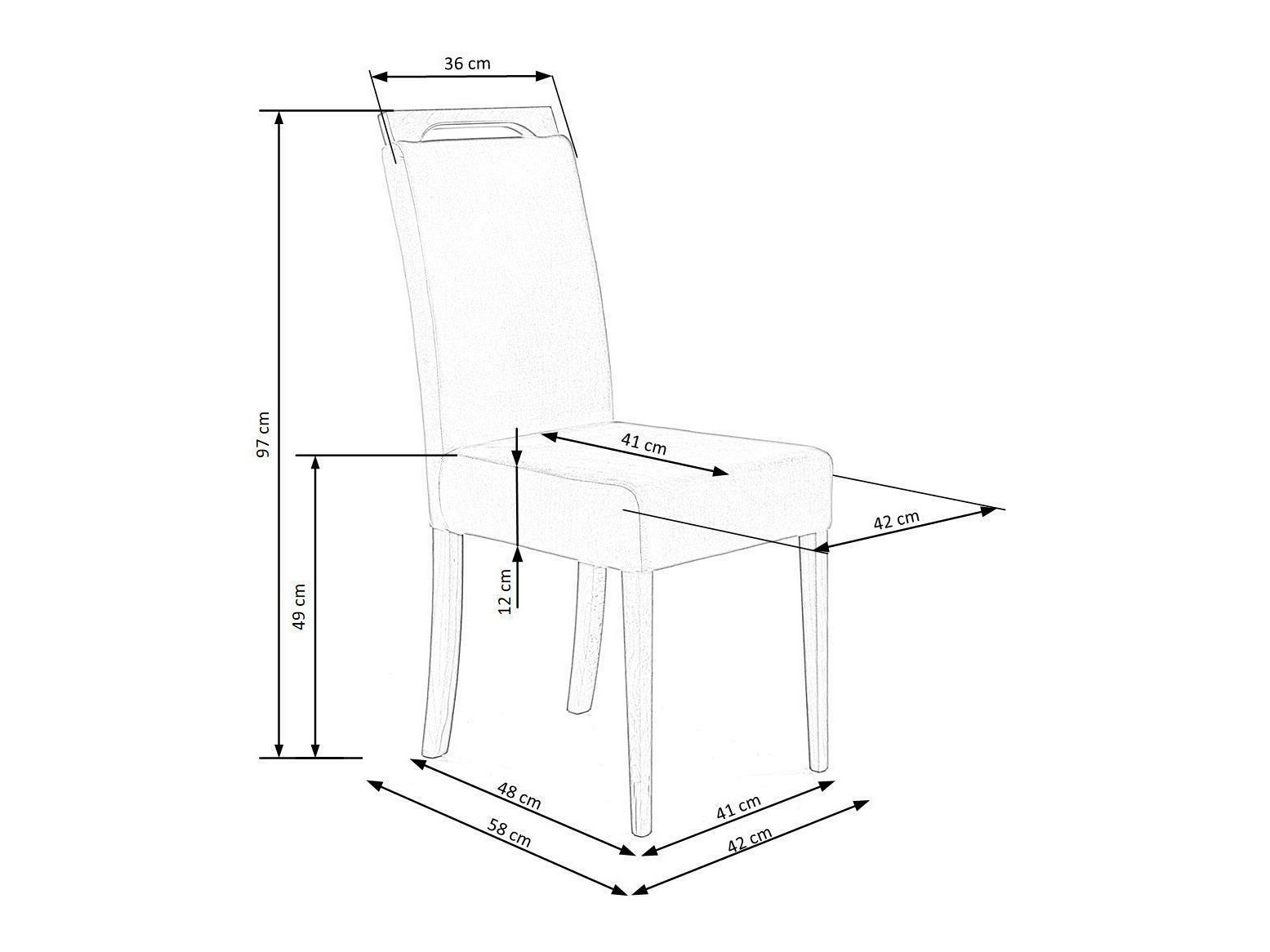 Chair Houston 1055 (Monolith 37)