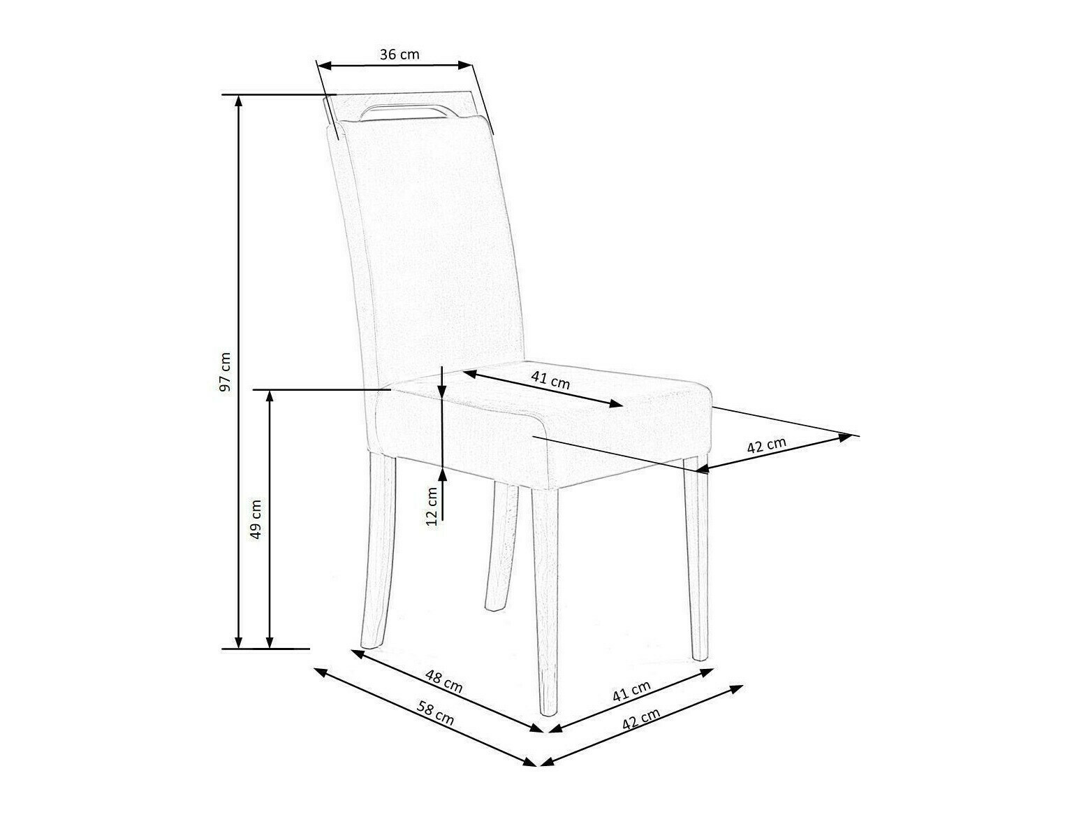 Chair Houston 1055 (Monolith 85)