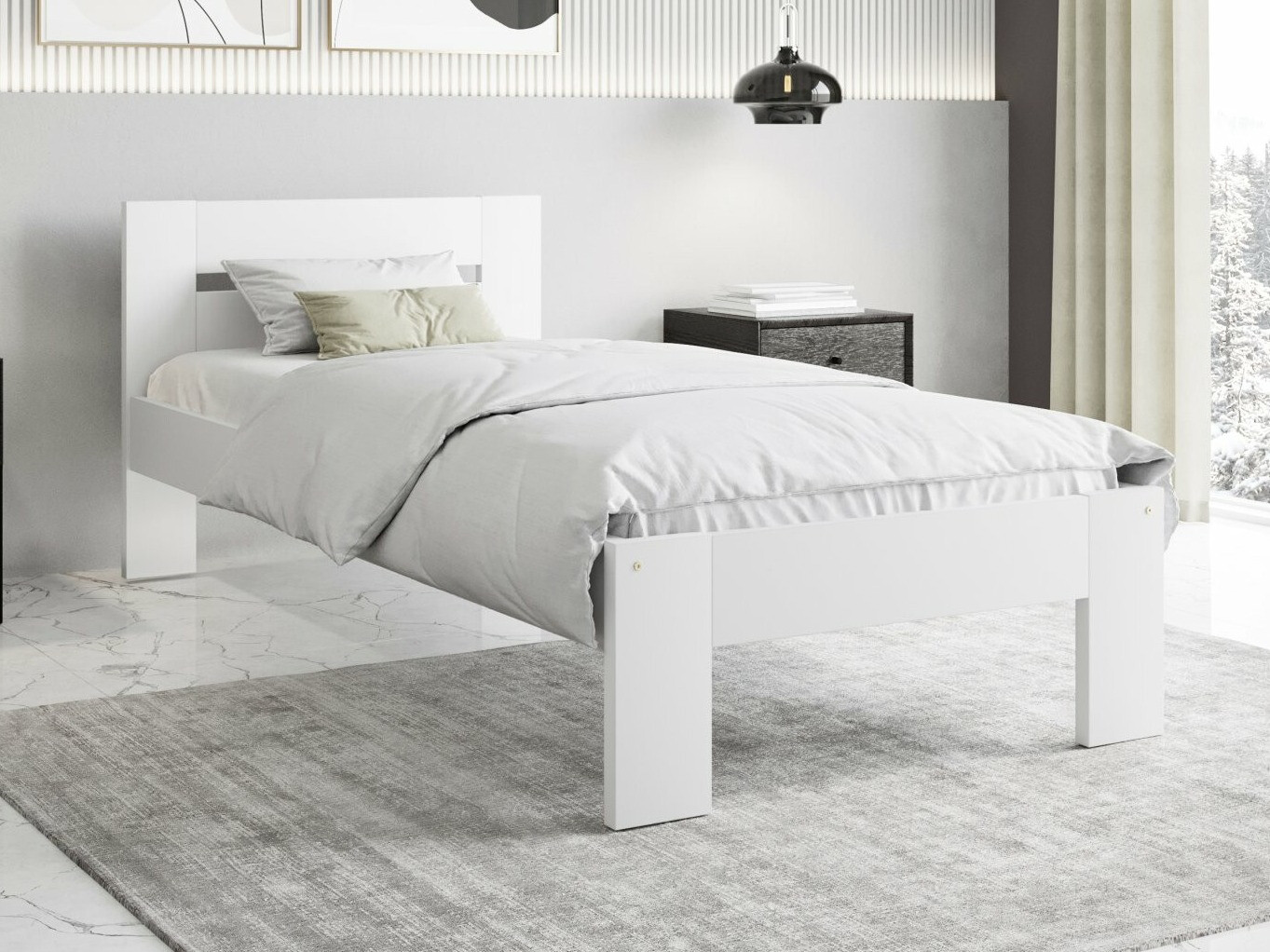 Bed Houston 1686 (White)