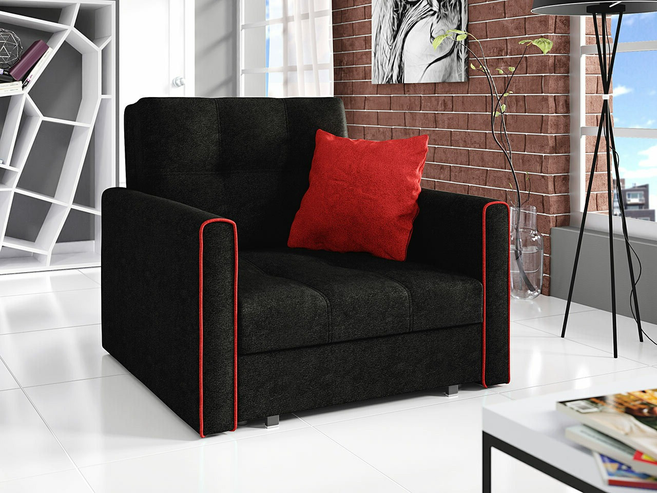 Armchair Nuvora I (Alova 04 + Alova 46)