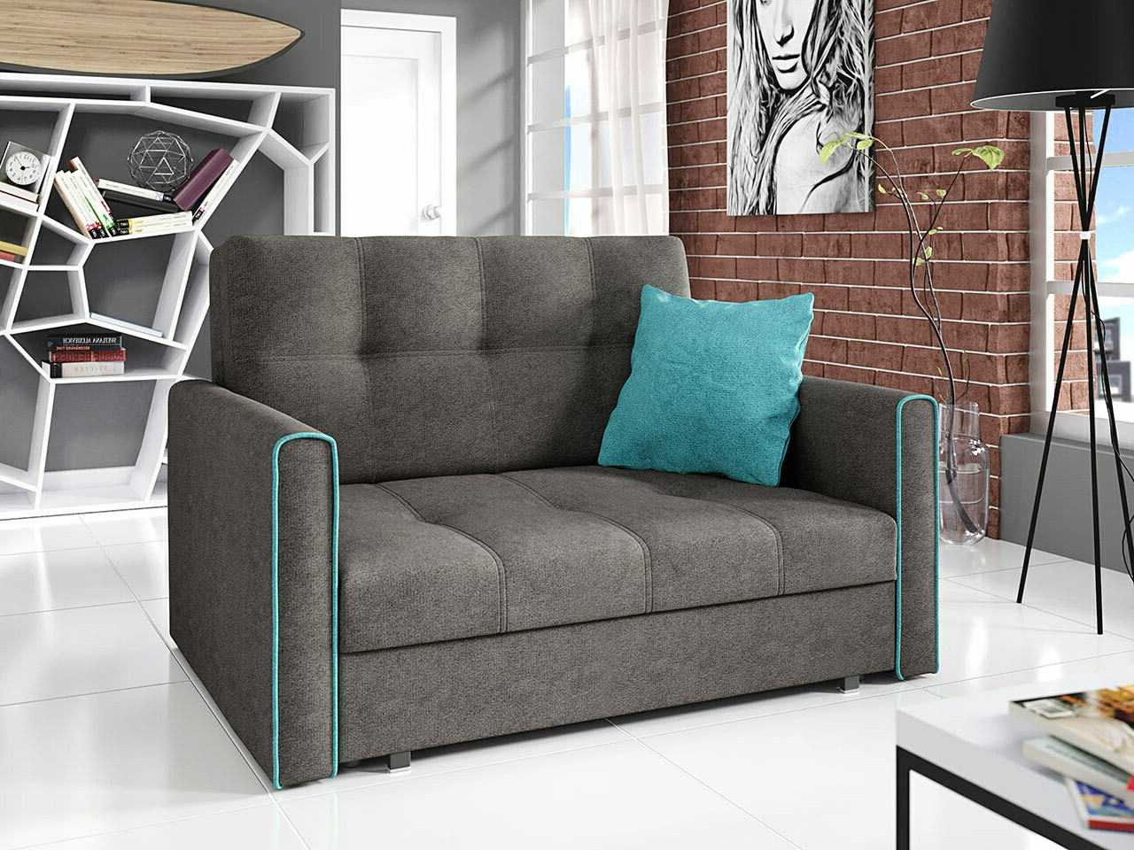 Sofa bed Columbus 105 (Alova 36 + Alova 29)