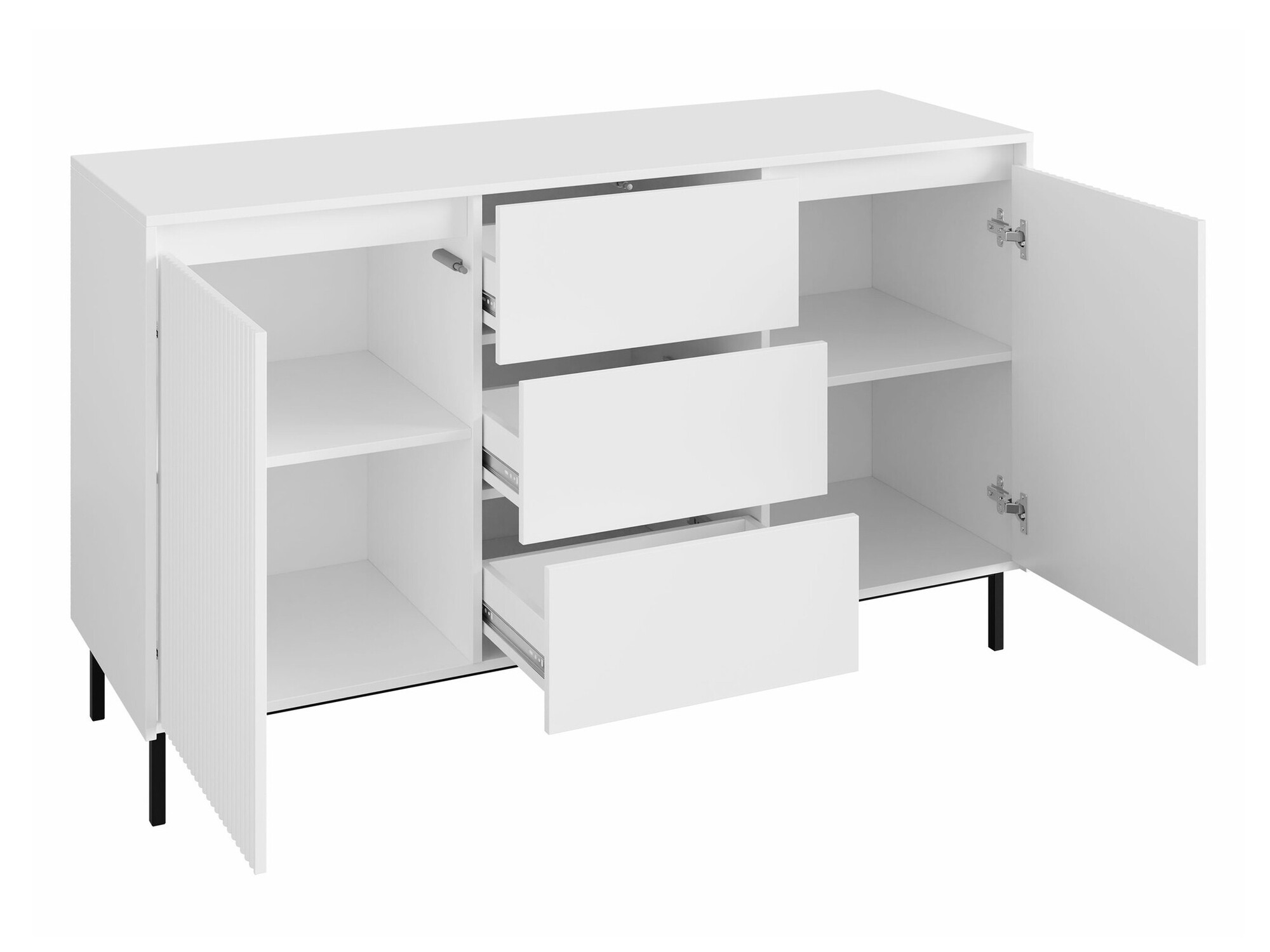 Chest of drawers Comfivo Delruva I (White)