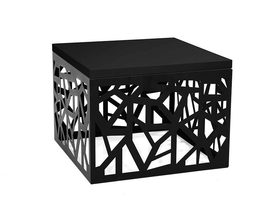 Coffee table Germantown 102 (Matte black + Glossy black)