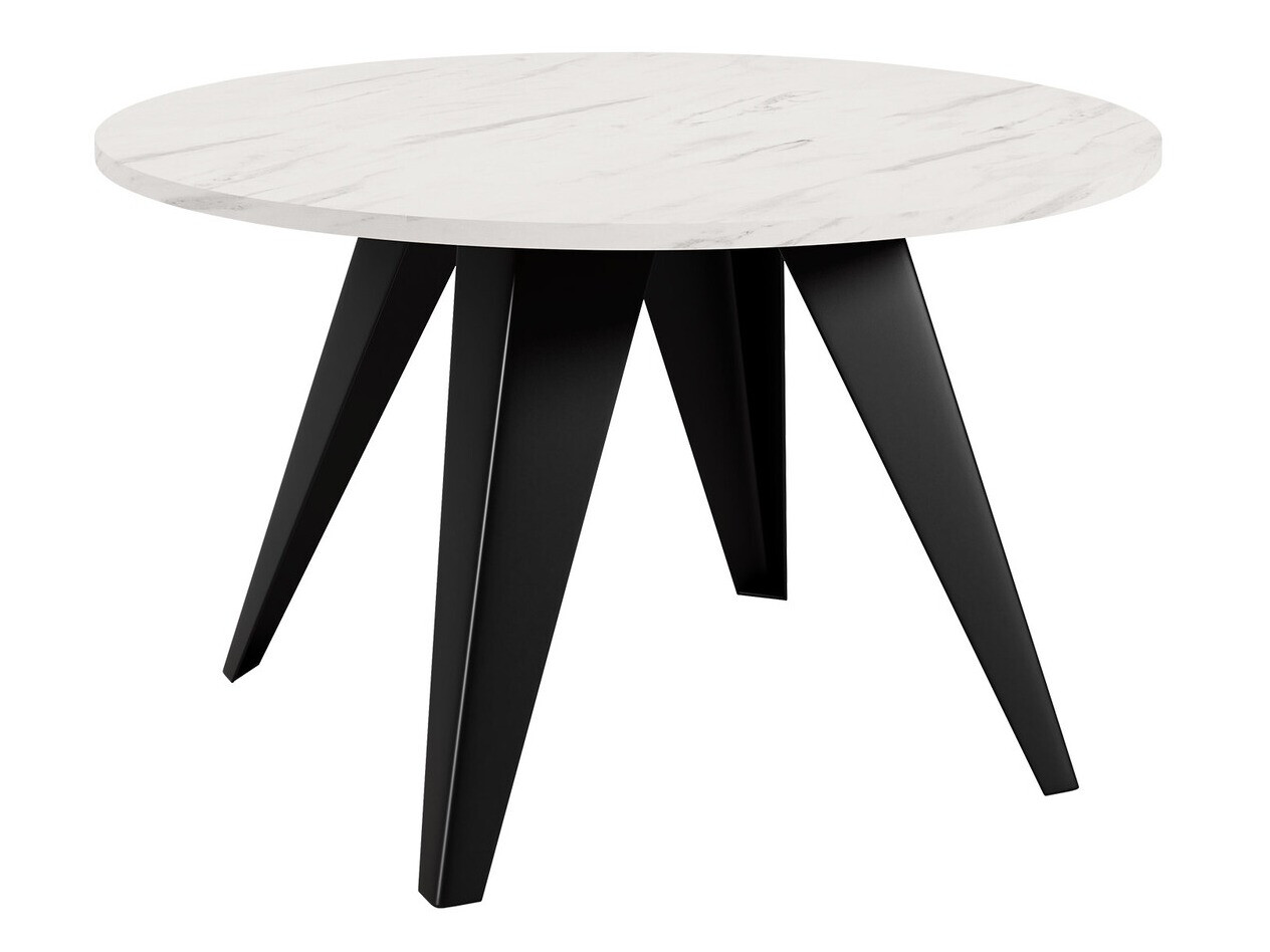 Coffee table Oswego 116 (Black + White marble)