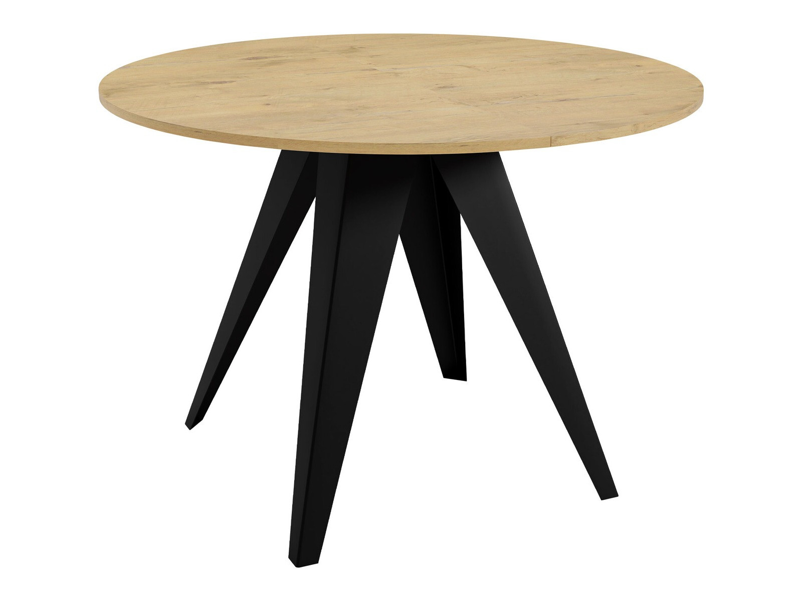Table Oswego 114 (Black + Lancelot oak)