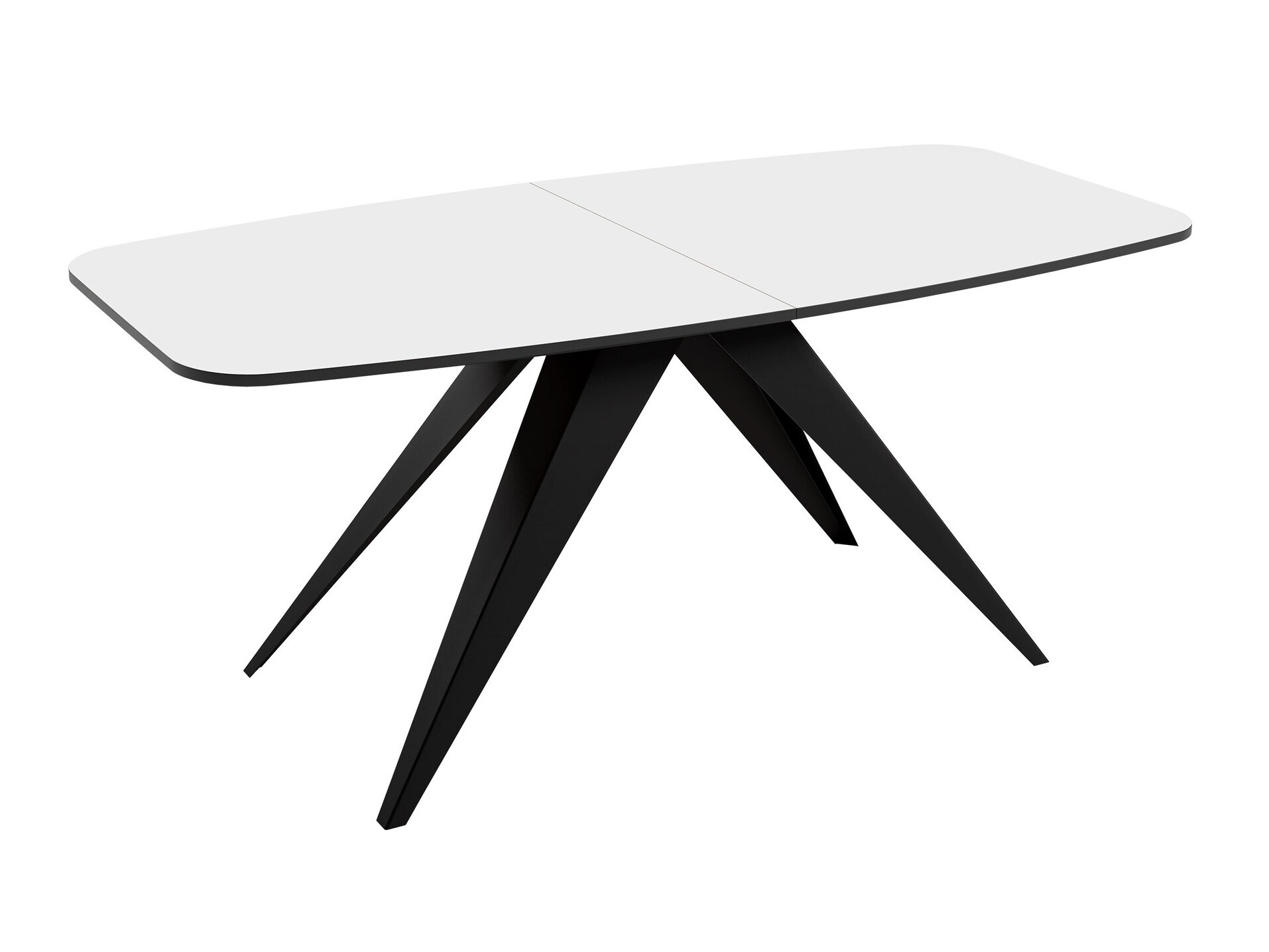 Table Oswego 115 (Black + White)