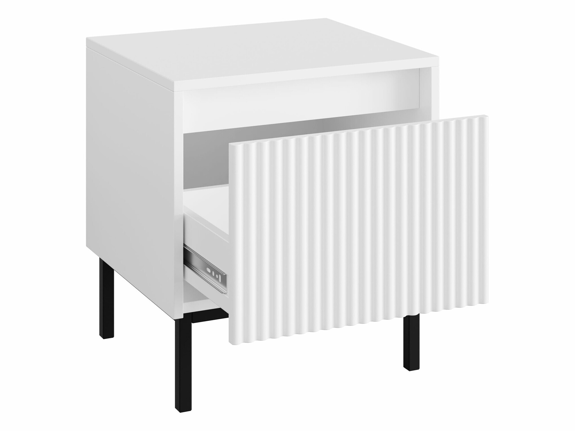 Bedside table Comfivo Delruva (Black)