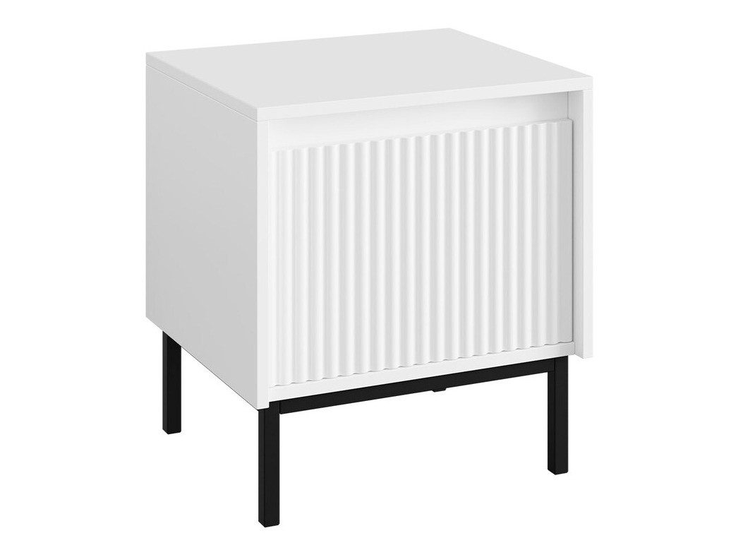 Bedside table Comfivo Delruva (White)