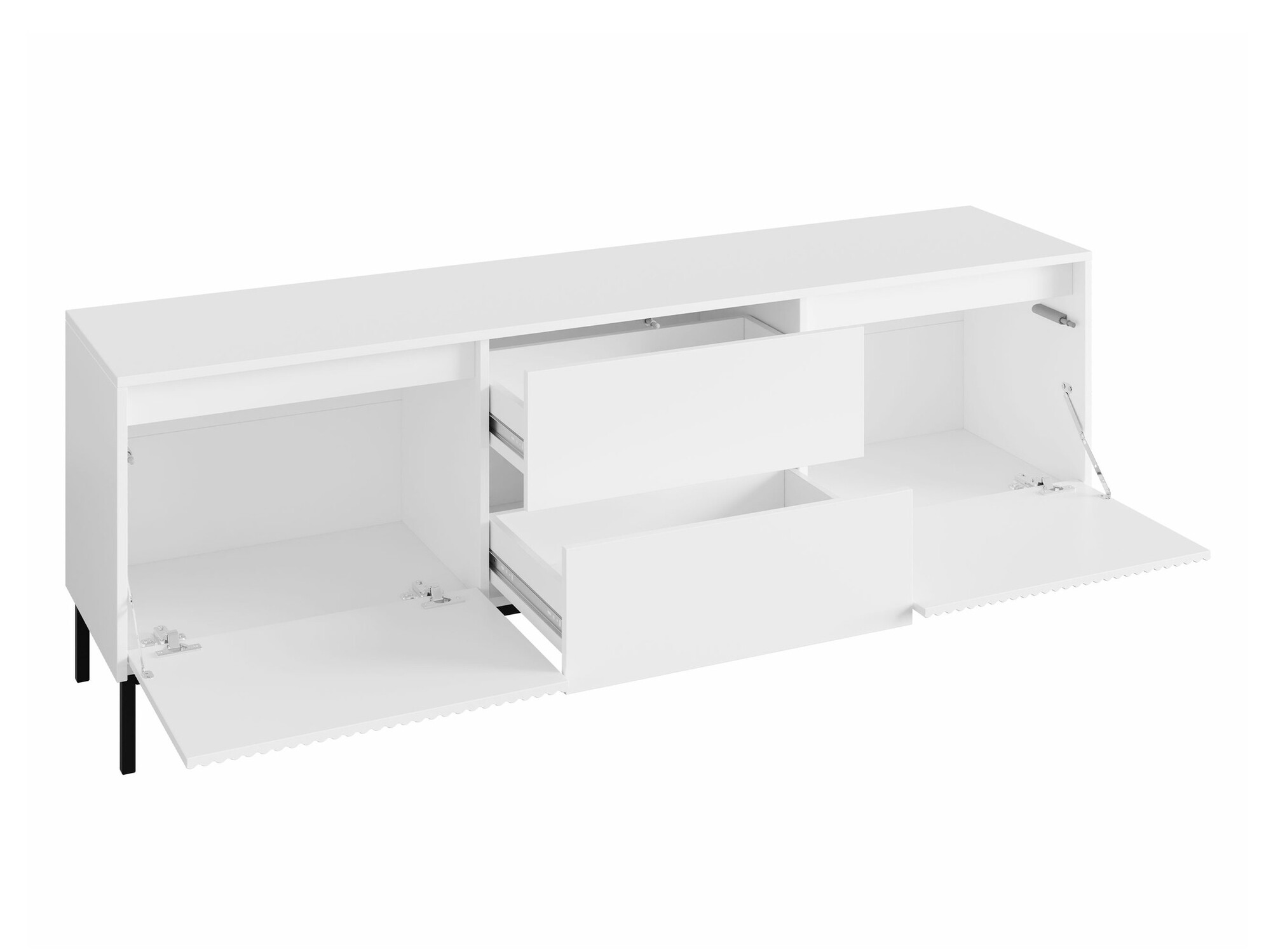 Living room set Comfivo Delruva II (White)