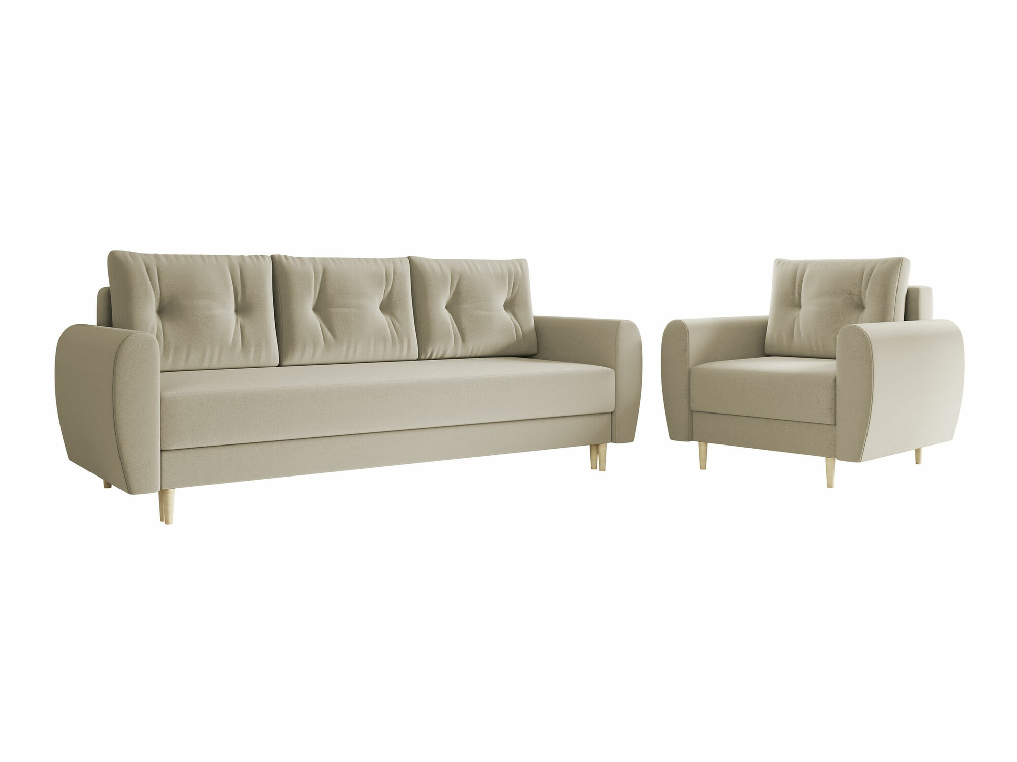 Upholstered furniture set Memphis 145 (Itaka 16)