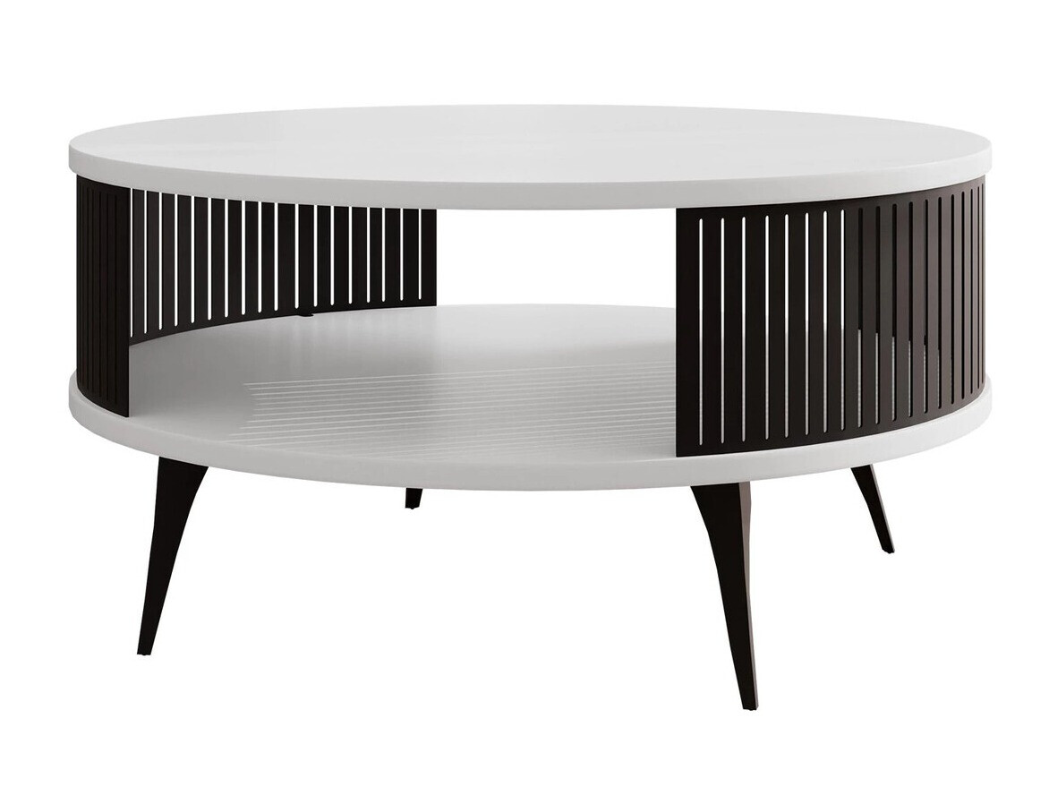 Coffee table Vitum (Black + White)