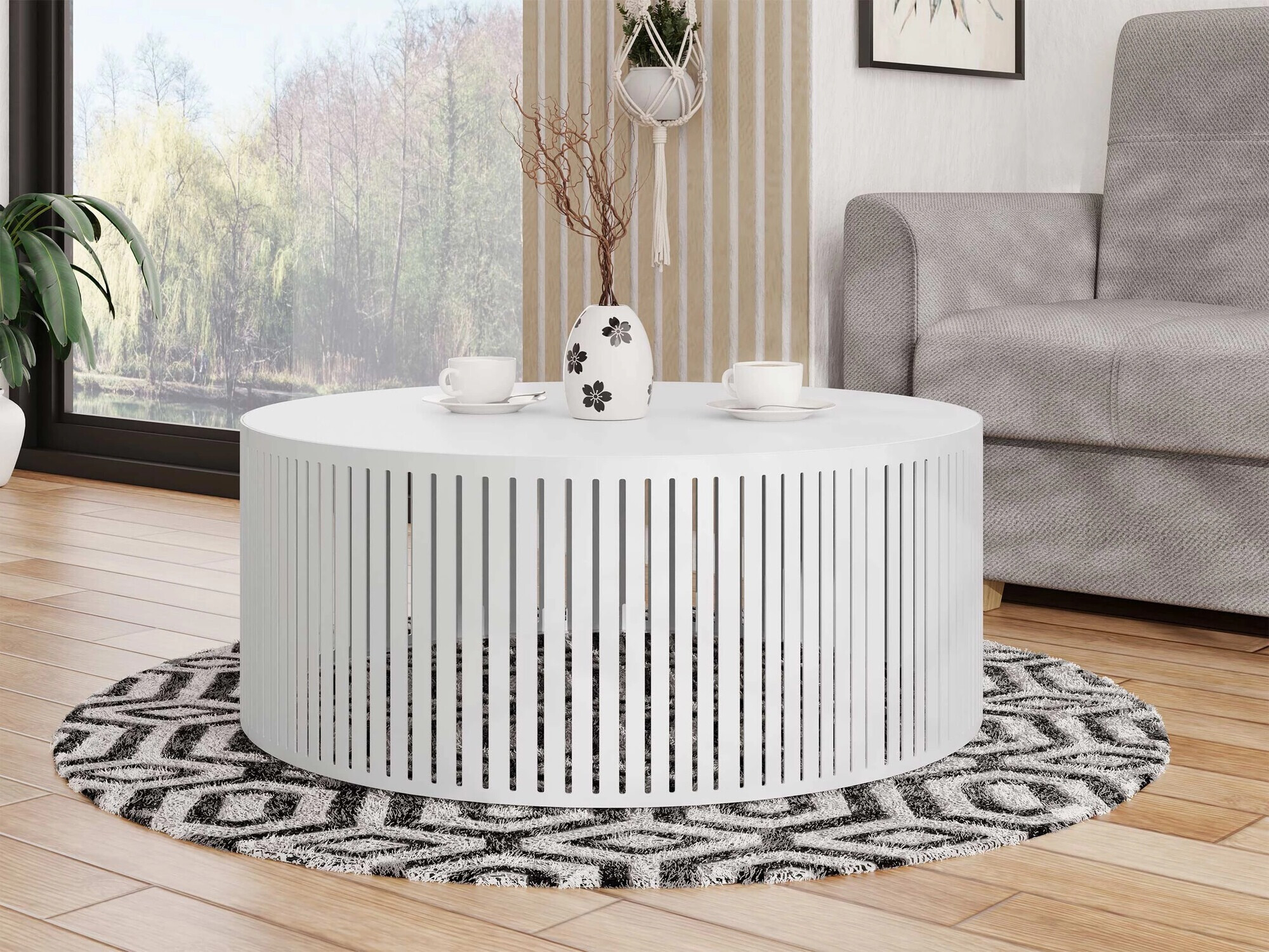Coffee table Prunis (White)