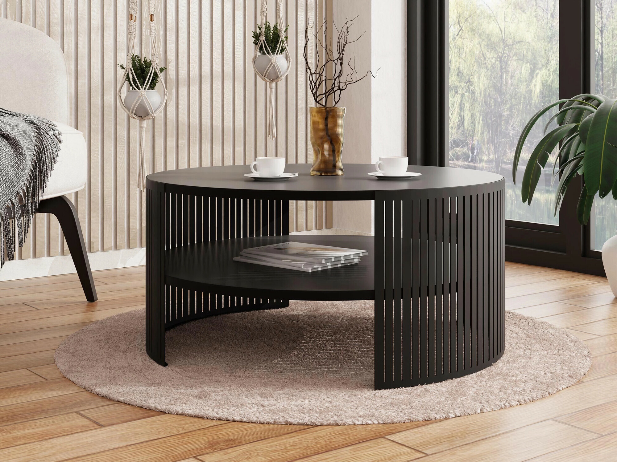 Coffee table Sordore 102 (Black)
