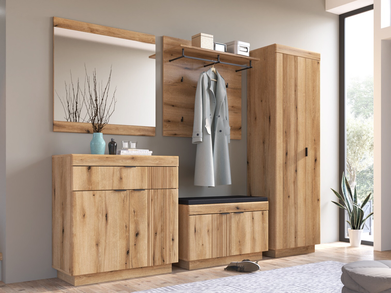 Coat rack Romdori 110