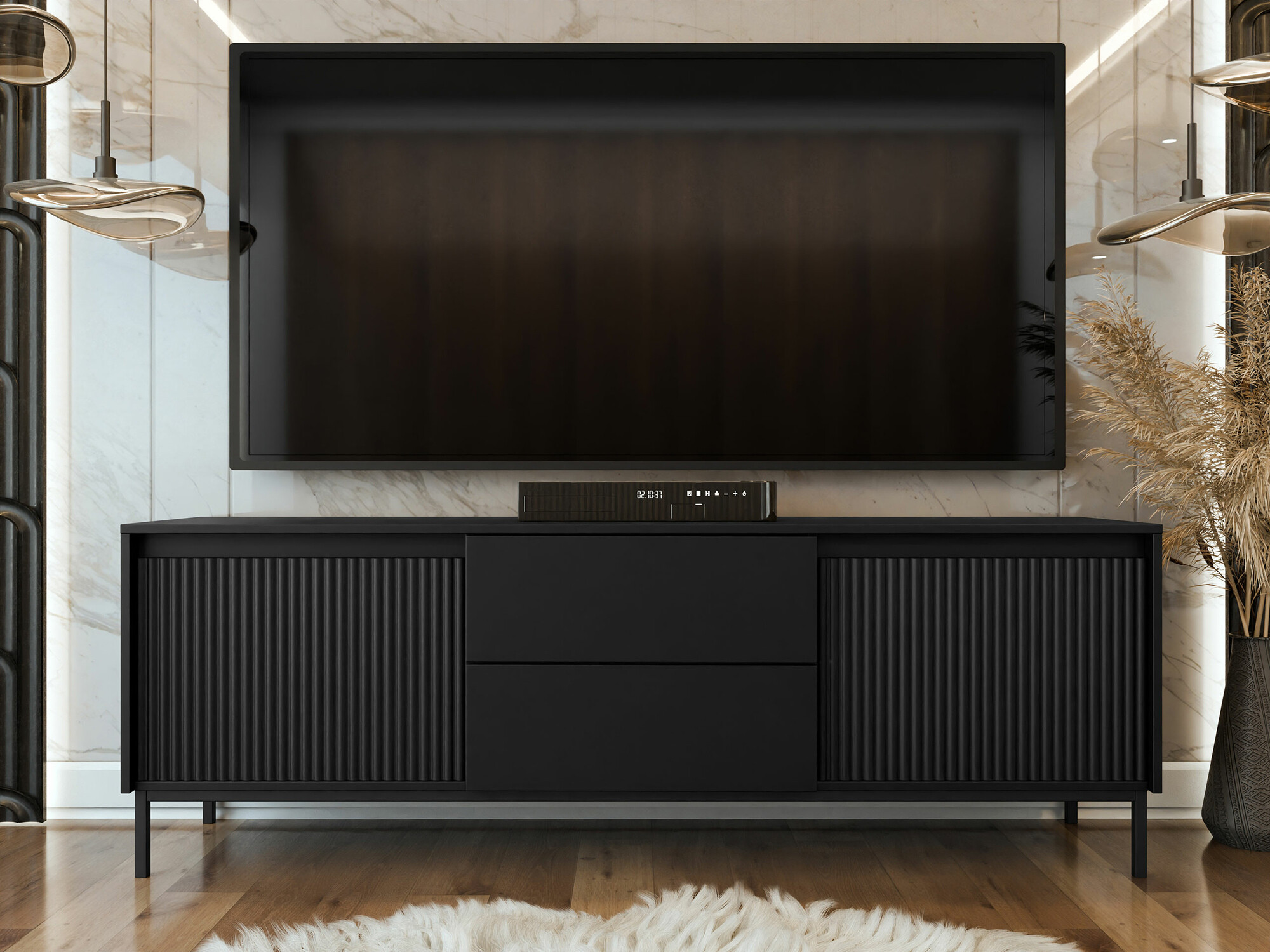 TV stand Comfivo Delruva I (Black)
