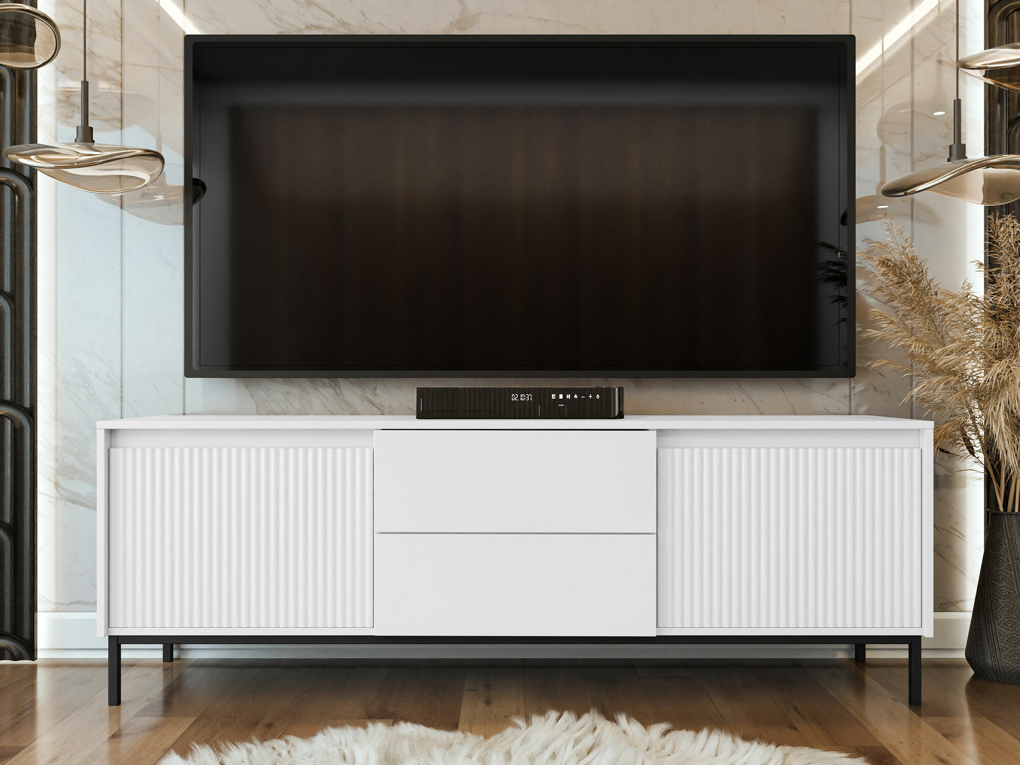 TV stand Comfivo Delruva I (White)