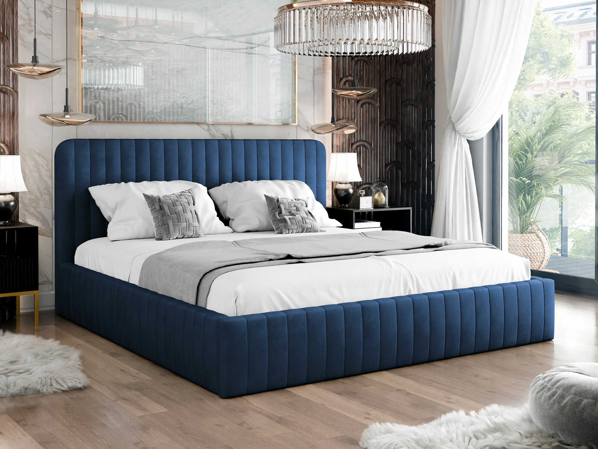 Bed TrendyNest Caprion (Velluto 25)