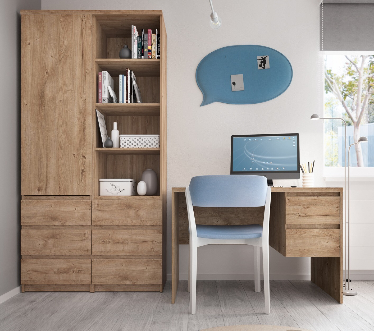 Desk Merfere 100 (Oak)