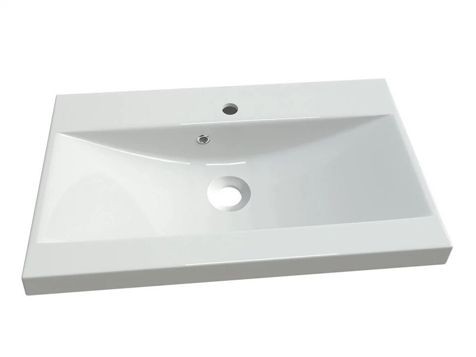Bathroom set Scientia III (Gloss grey + White)