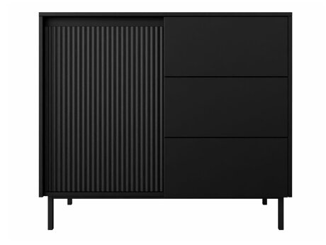 Chest of drawers Comfivo Delruva 100 (Black)