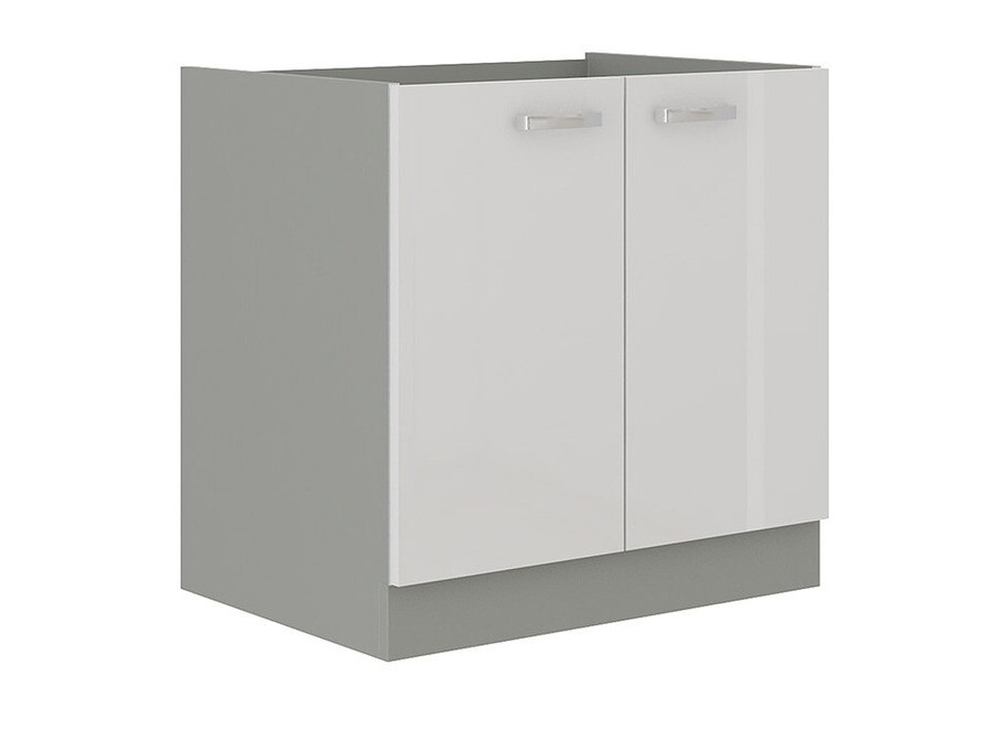 Modular sink cabinet with doors Multi White 110