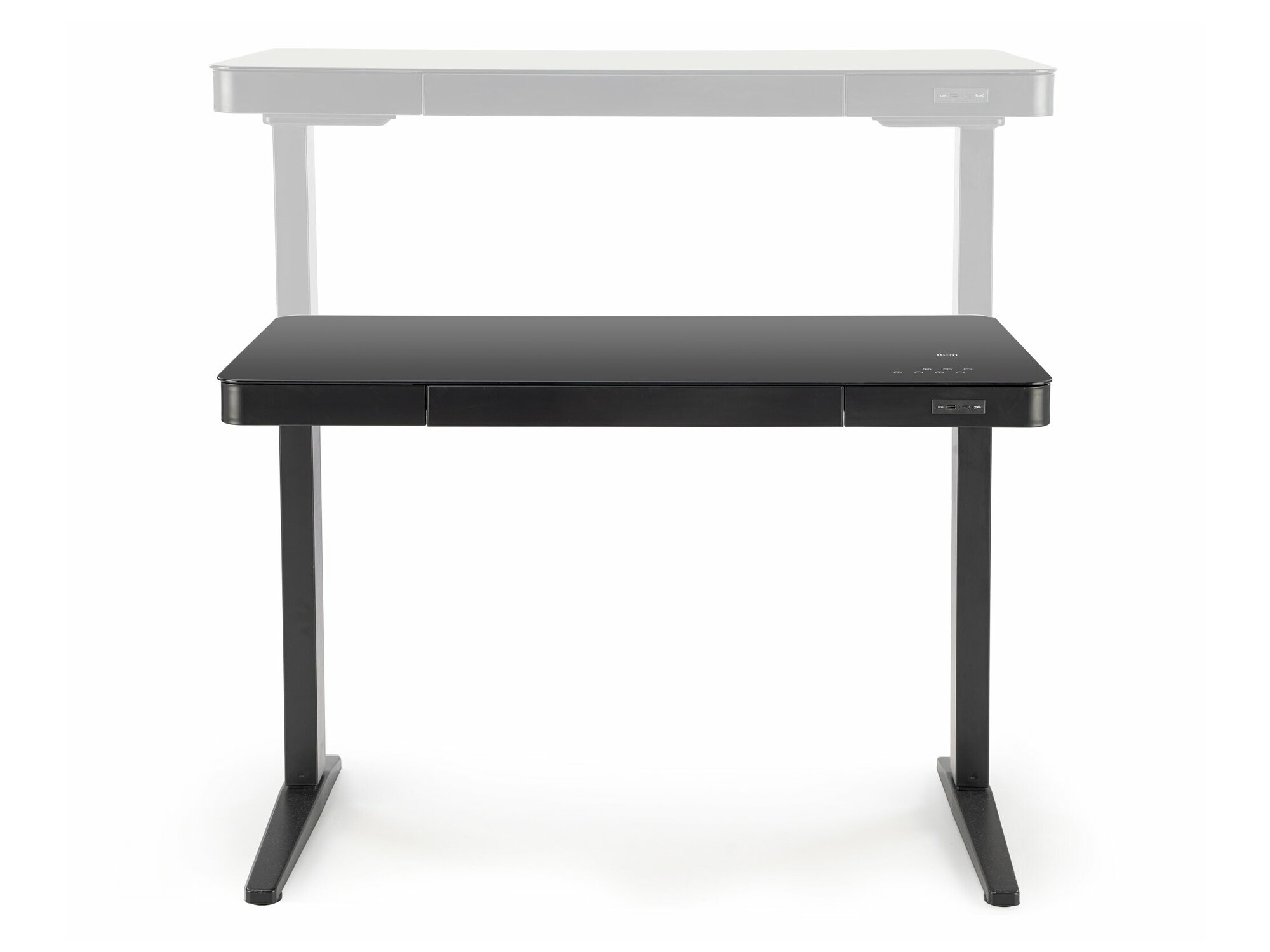 Height-adjustable desk Houston 1703 (Black)