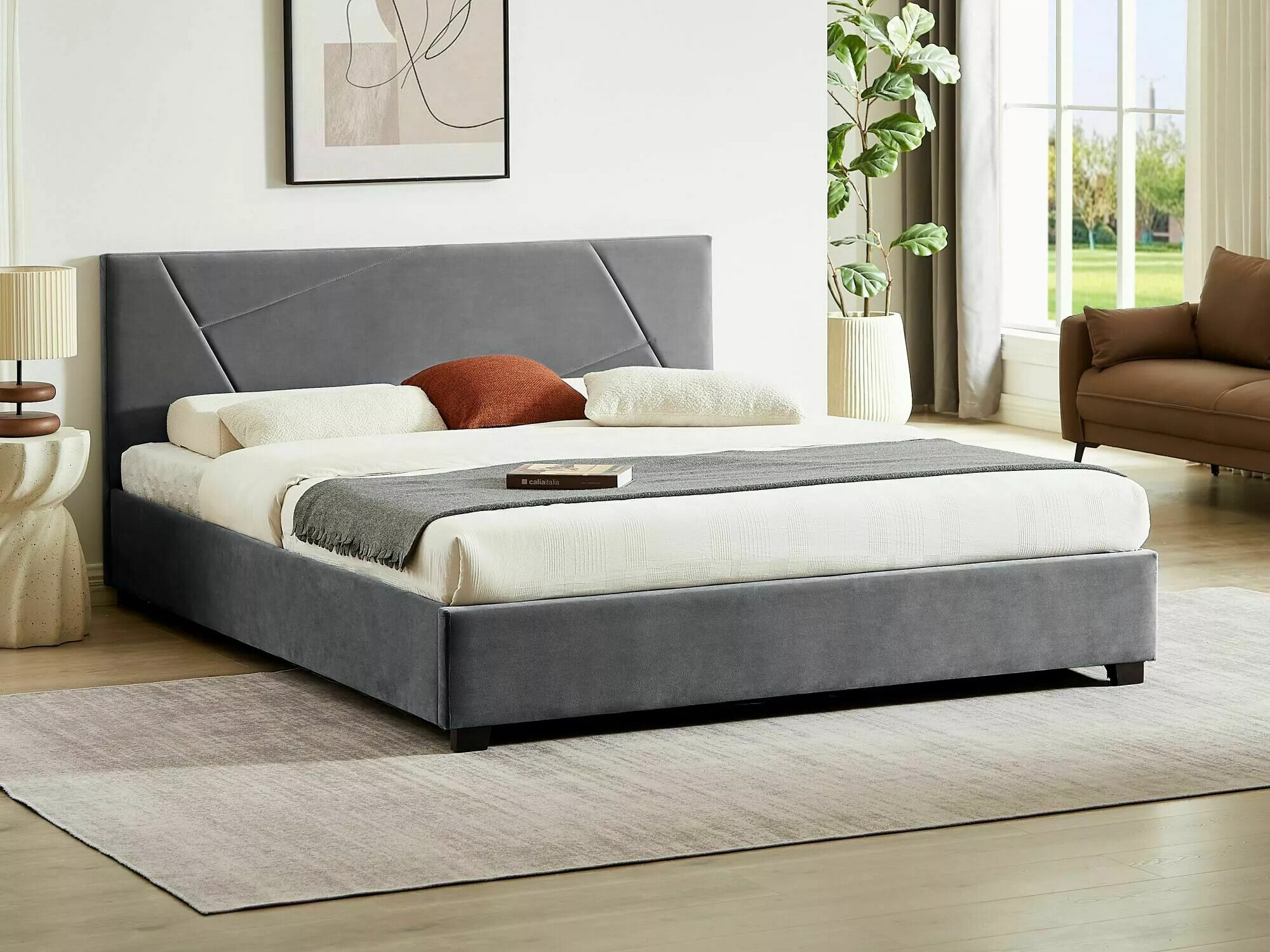 Bed Detroit 104 (Grey)