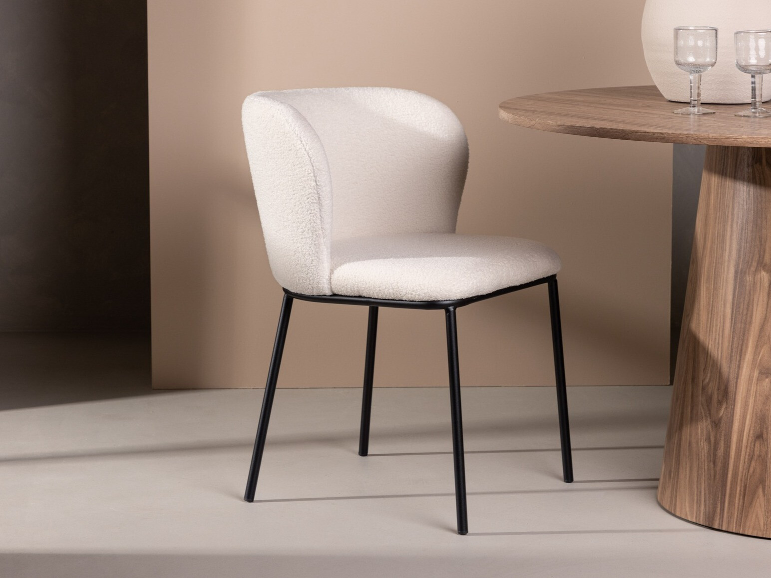 Chair Dallas 4694 (White + Black)