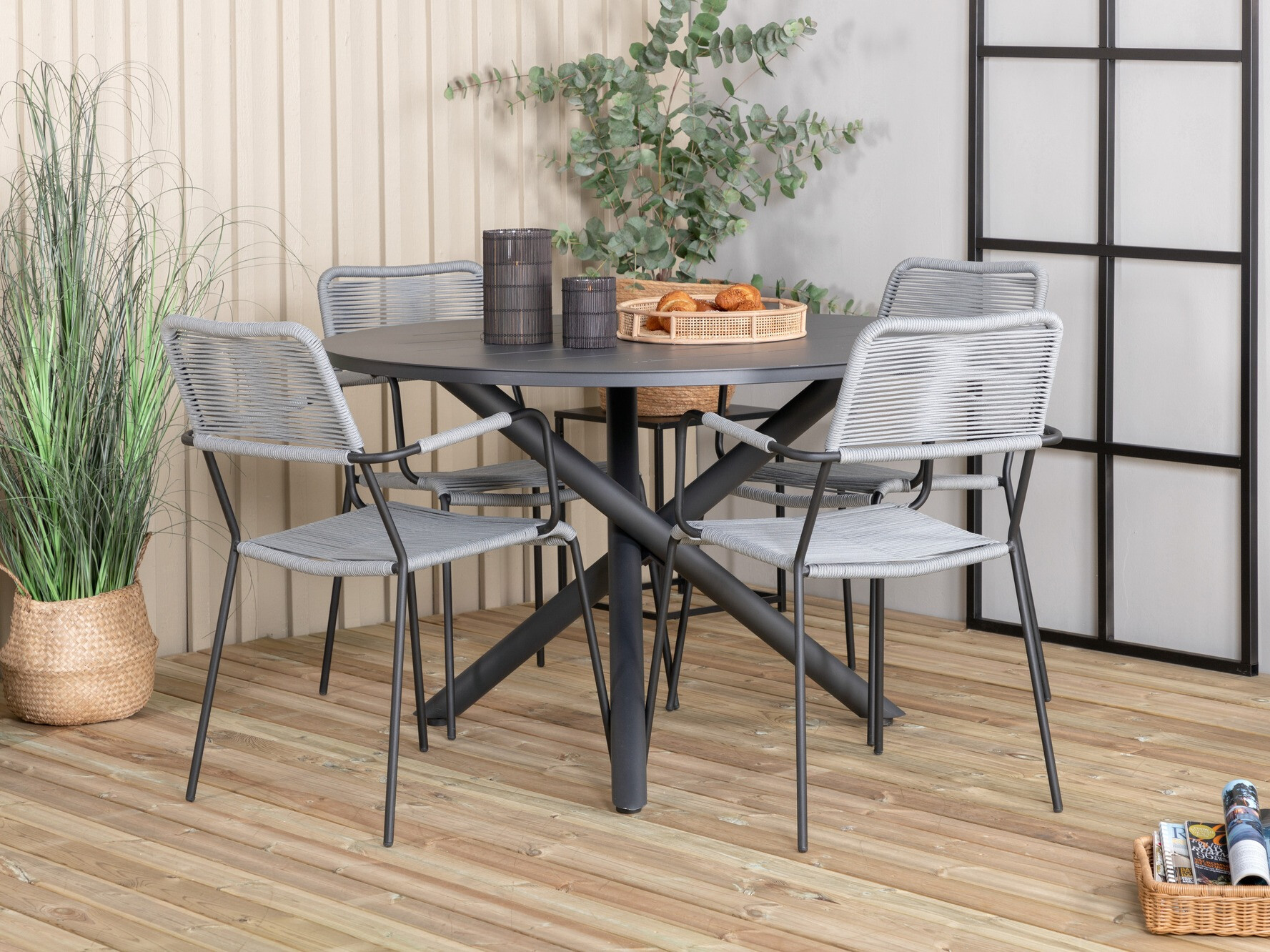 Table and chairs set Dallas 3857