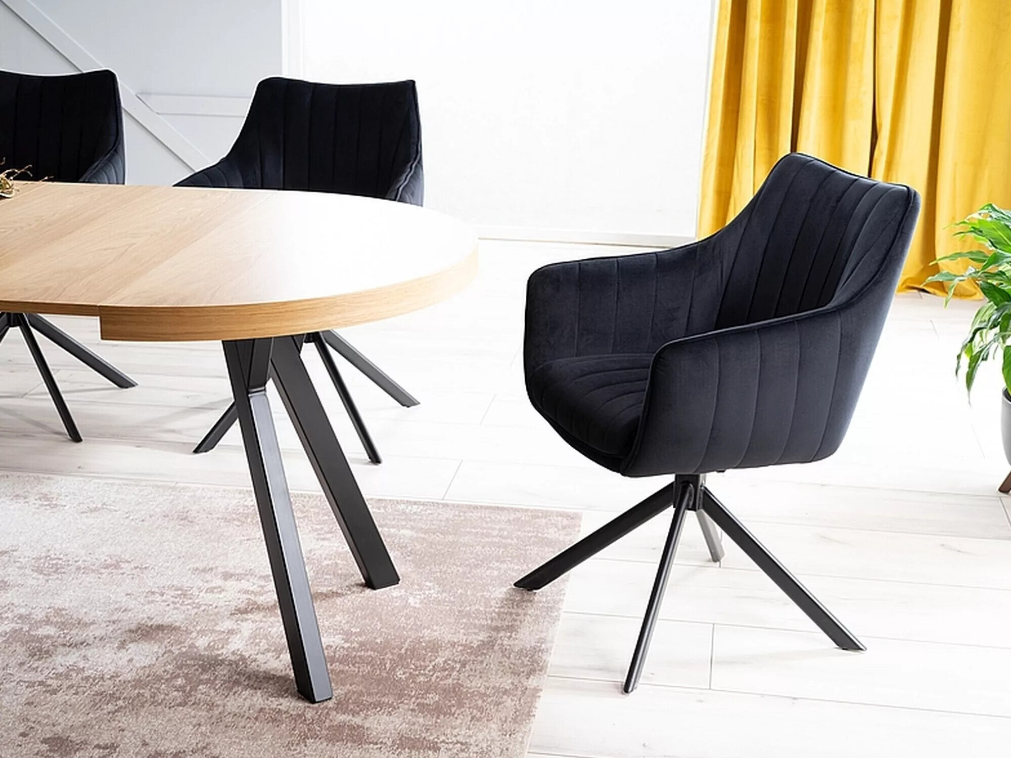 Chair Detroit 134 (Bluvel 19)