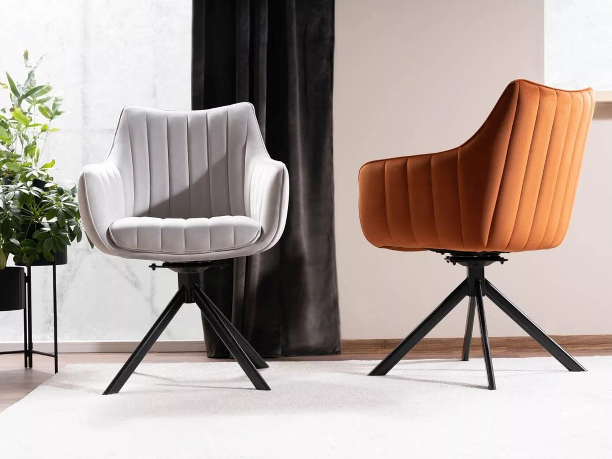 Chair Detroit 134 (Bluvel 4215)