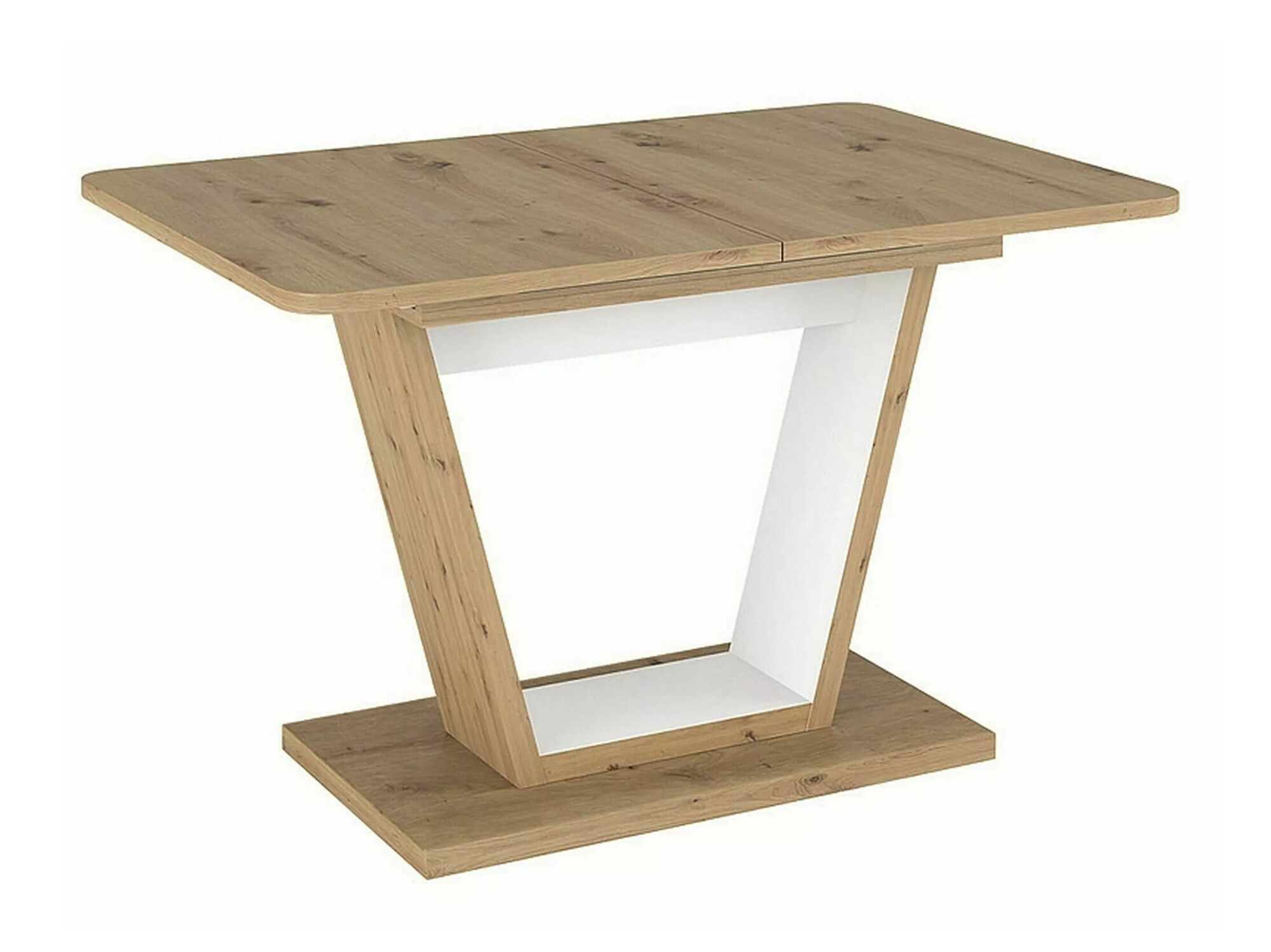 Table Detroit 135 (Artisan oak + White)