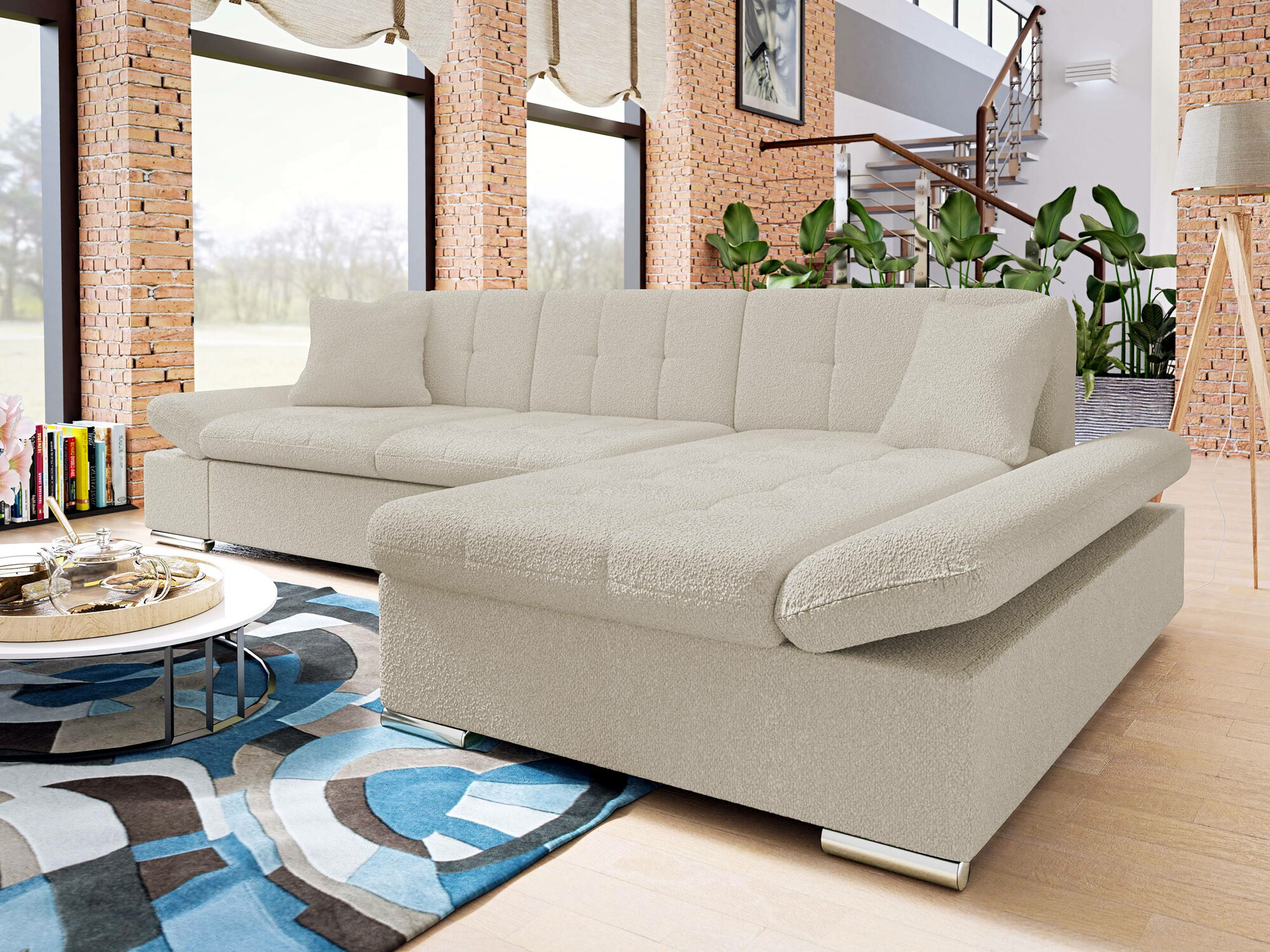 Corner sofa Comfivo Sanitas II (Baloo 2074)