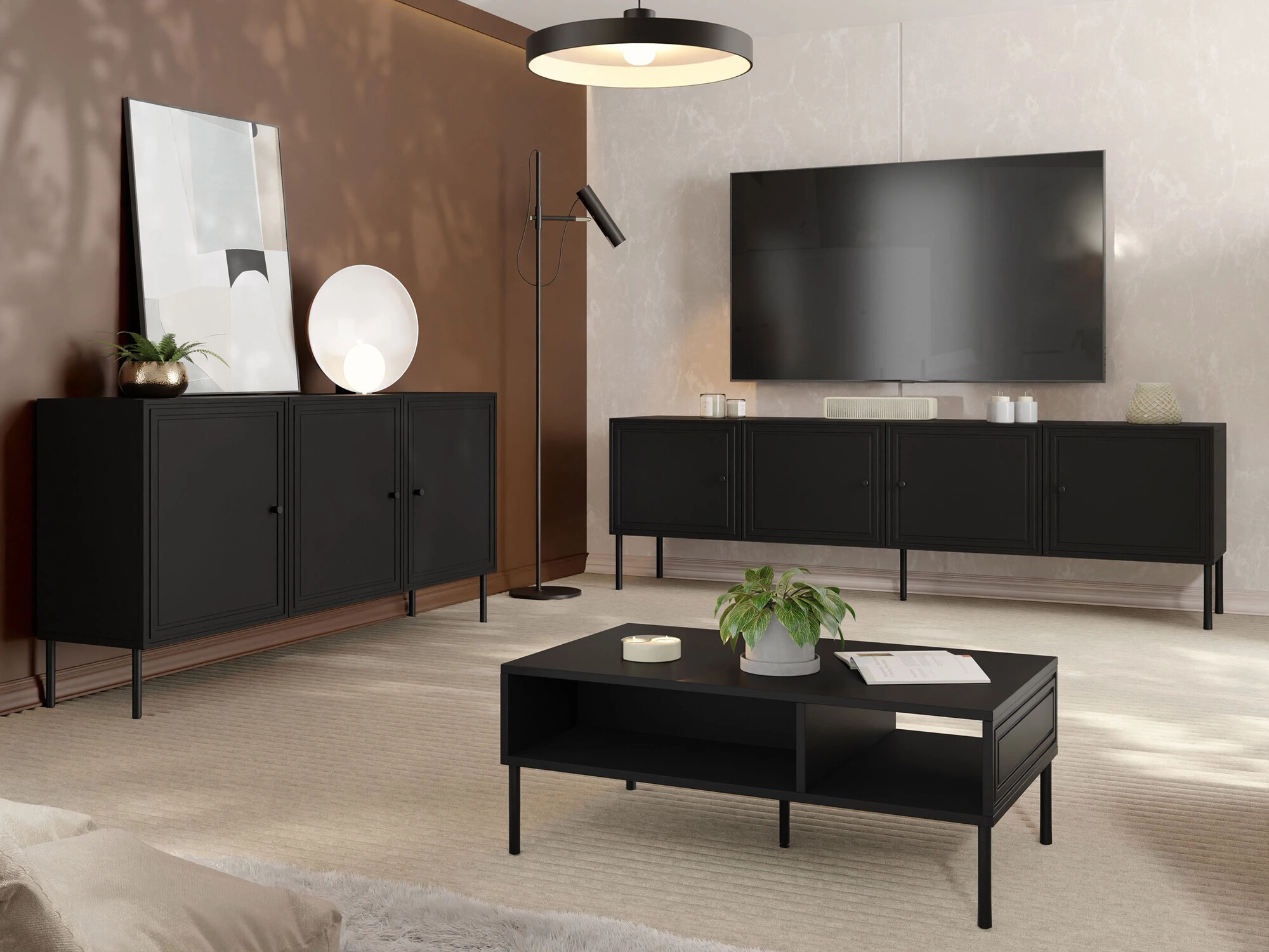 Coffee table Celra (Black)