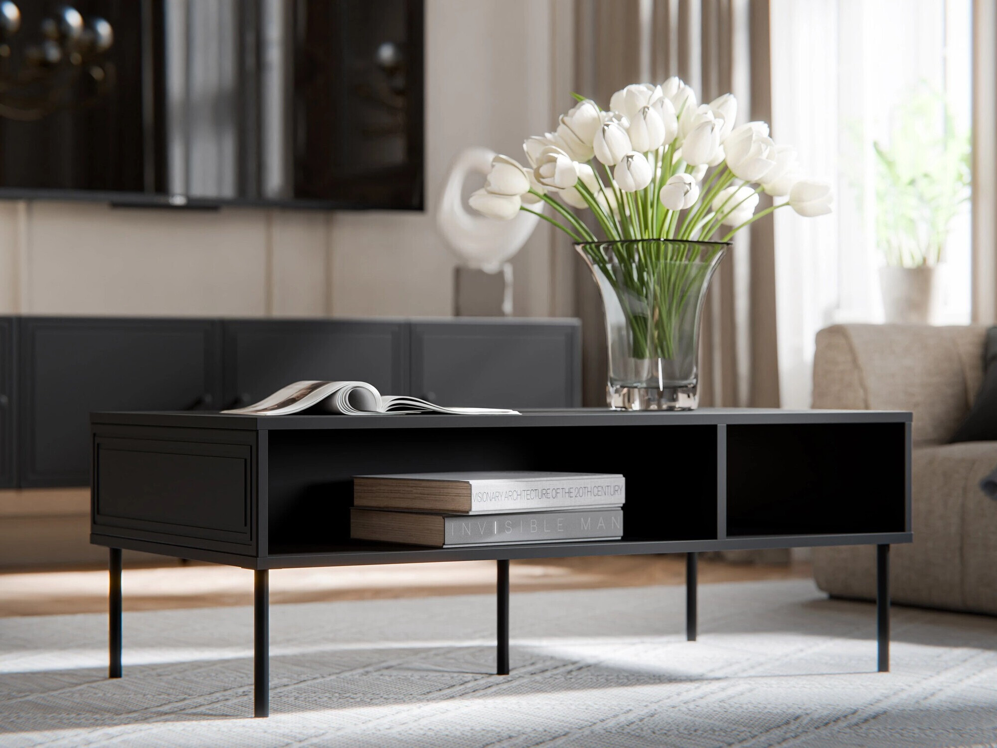 Coffee table Celra (Black)