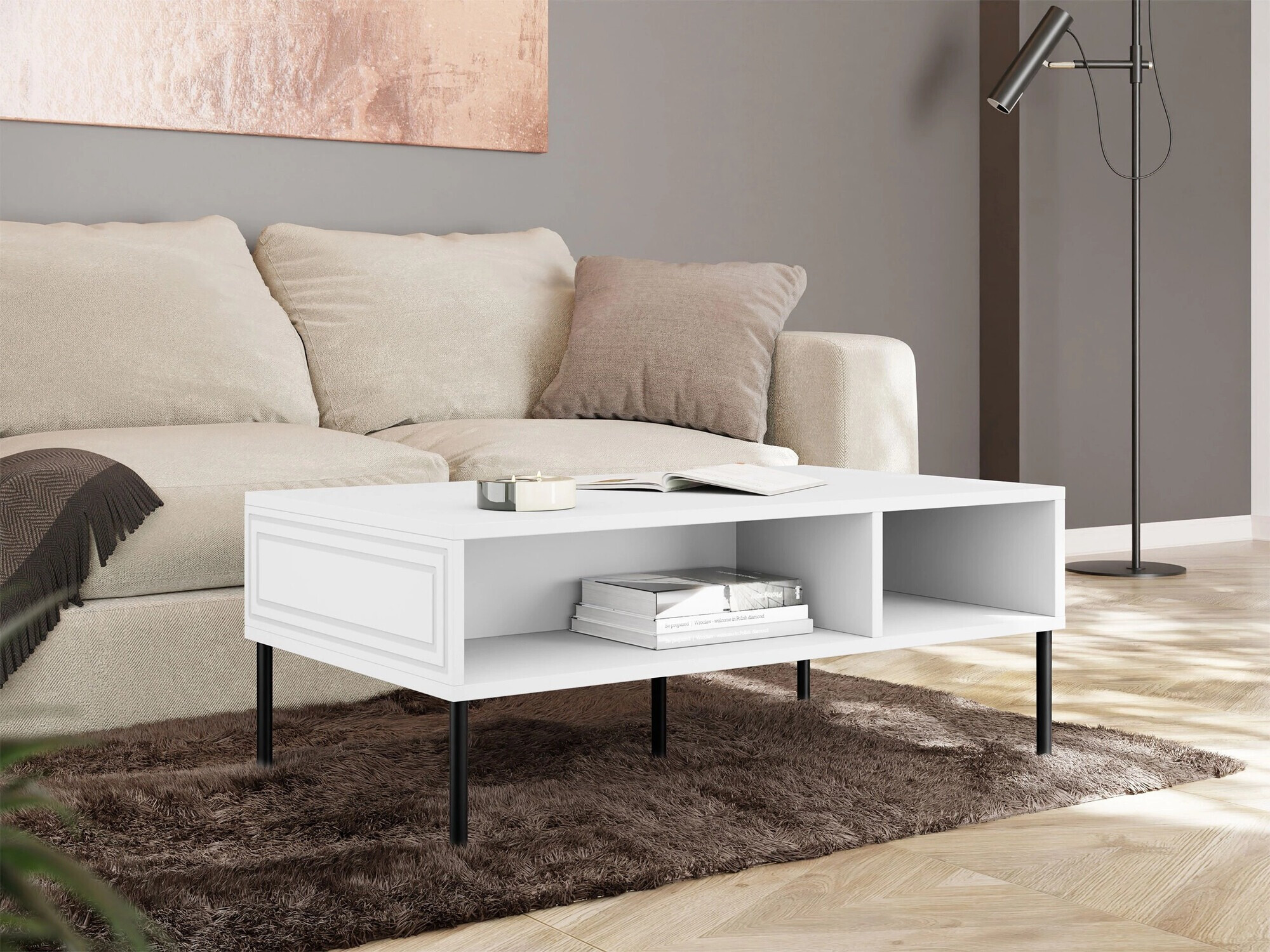Coffee table Celra (White)