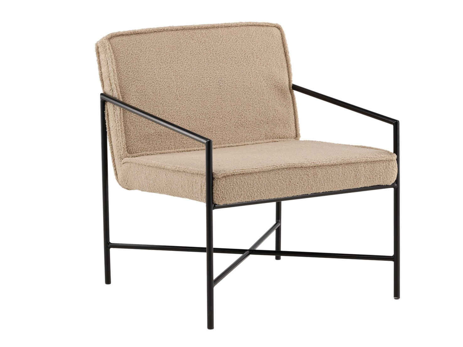 Armchair Dallas 1707 (Brown + Black)