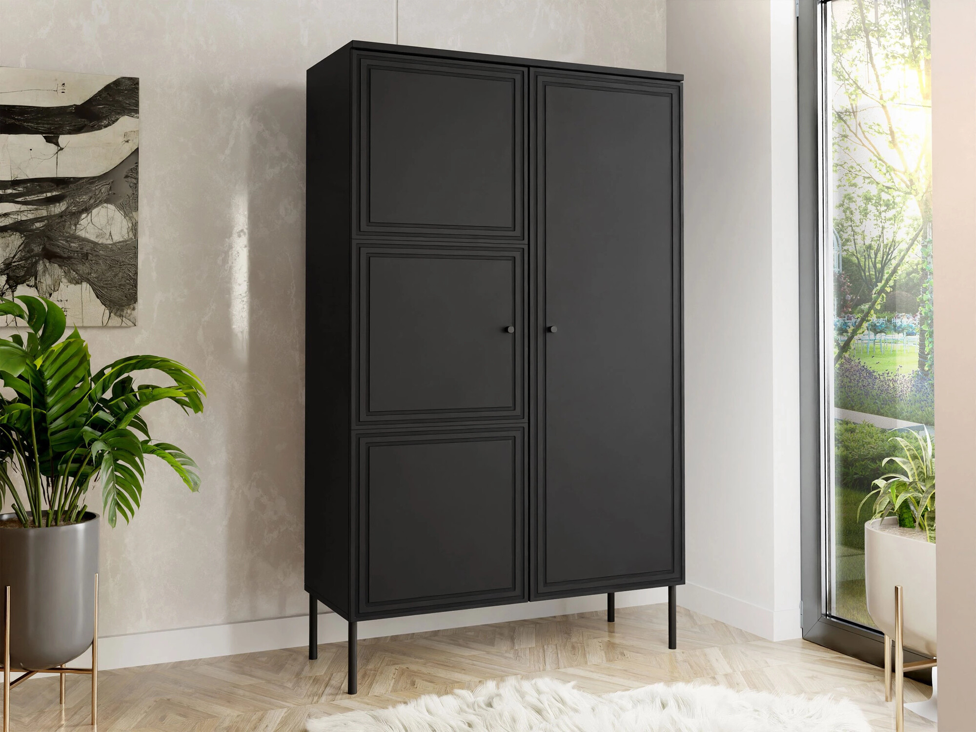 Bookcase Celra (Black)