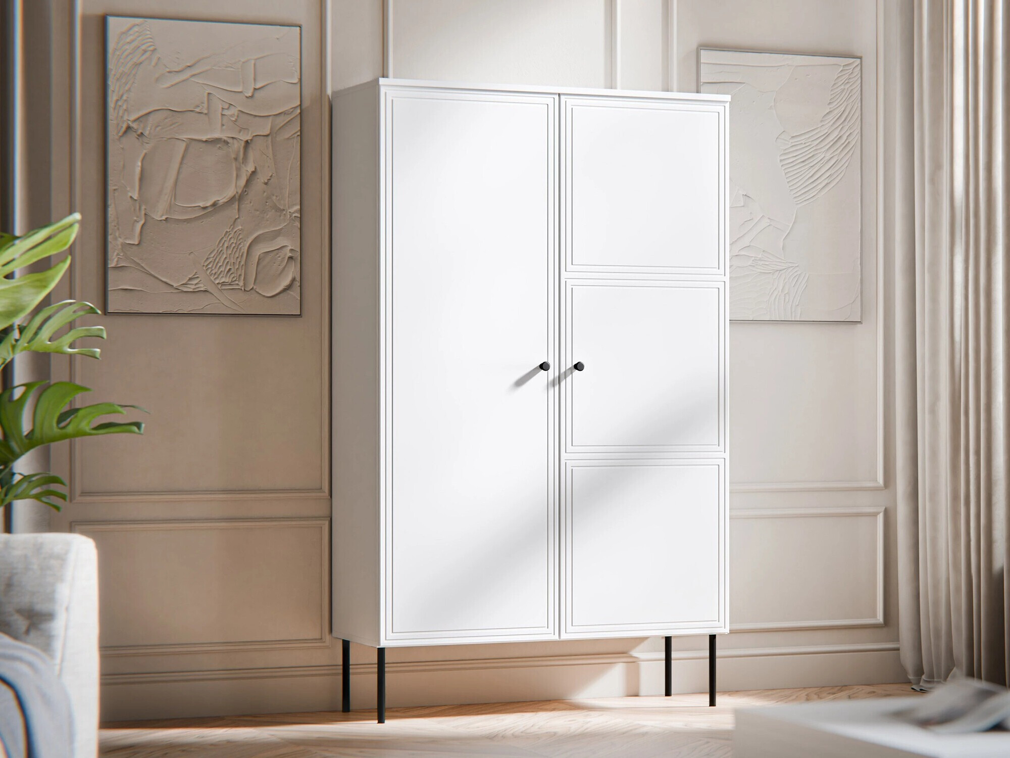 Bookcase Celra (White)