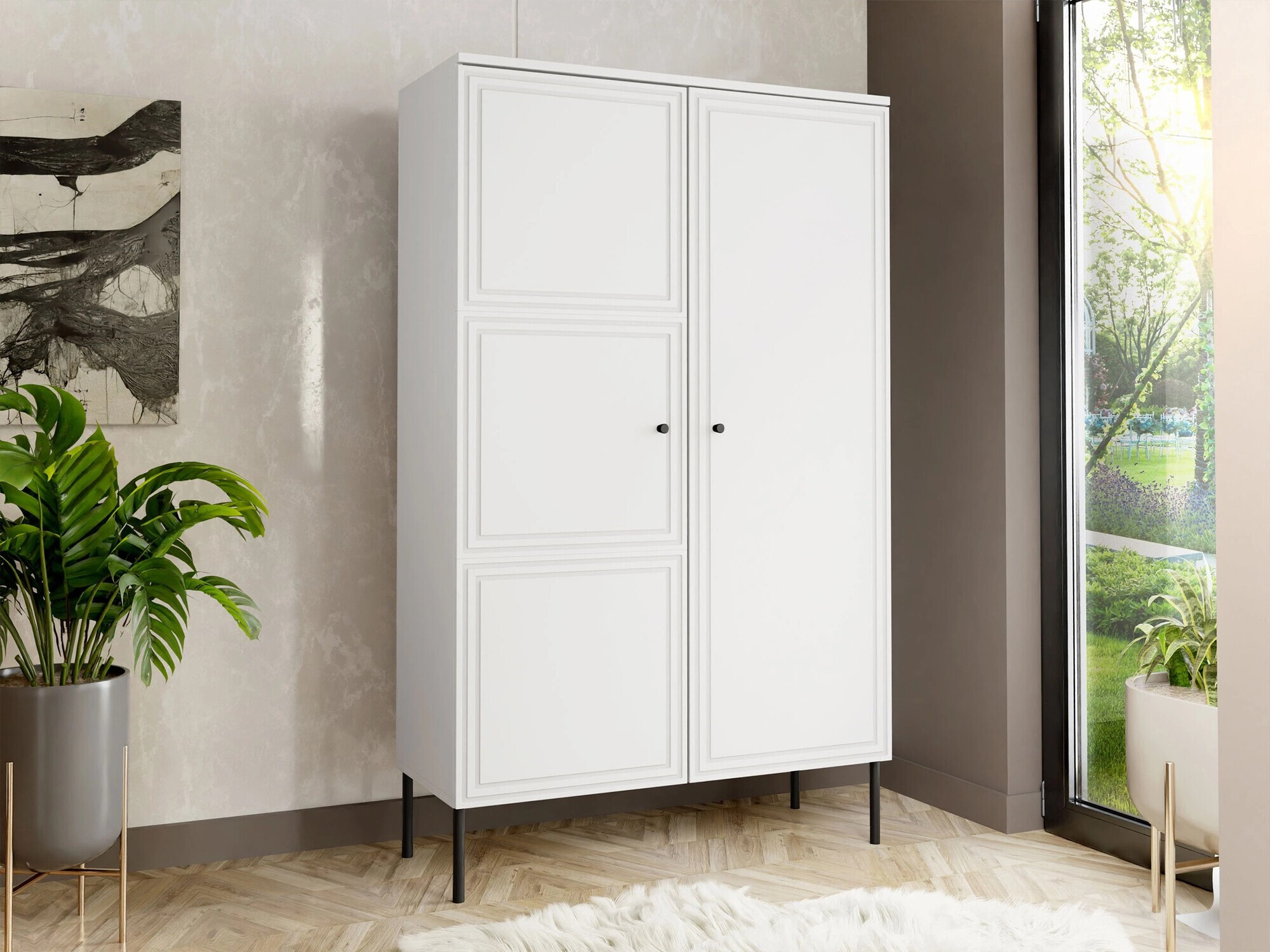 Bookcase Monciru 105 (White)