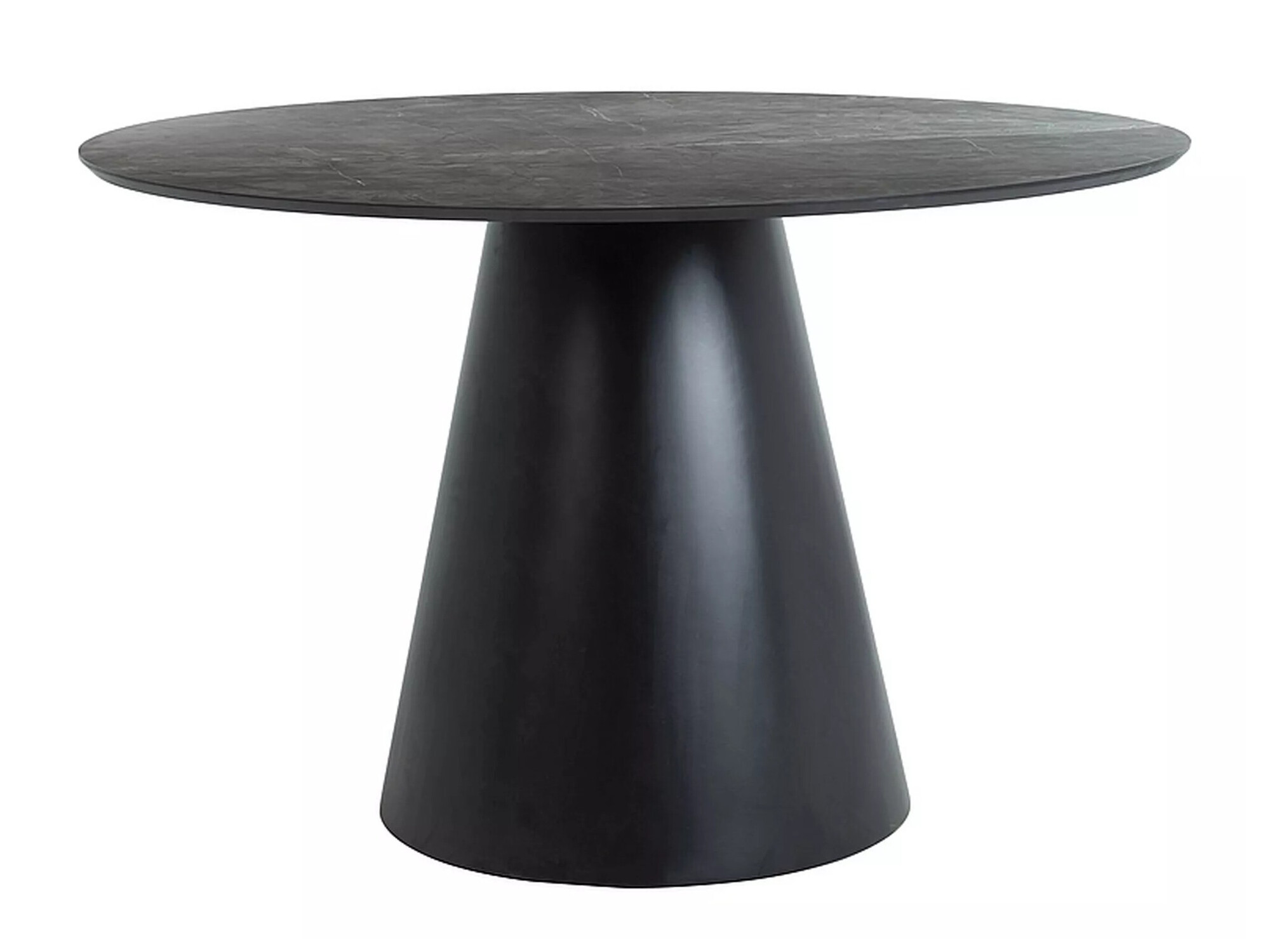 Table Detroit 137 (Grey marble + Black)
