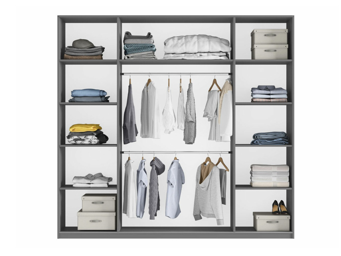 Wardrobe Honolulu 131 (White)